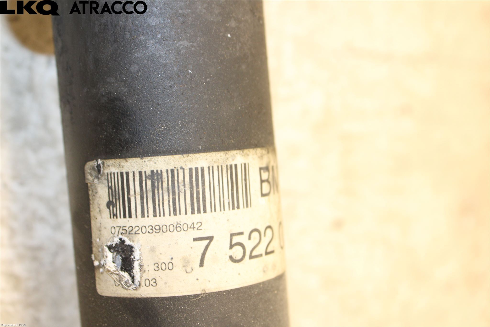 BMW 5 E60/61 Sed/Tou 02-10 Mellanaxel Komp