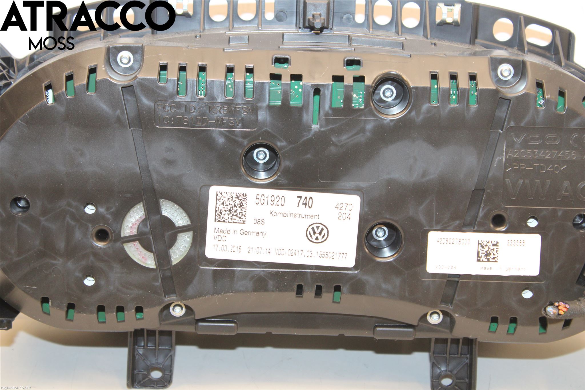 Volkswagen VW GOLF PLUS/CROSS GOLF 04-14 Instrument Komb