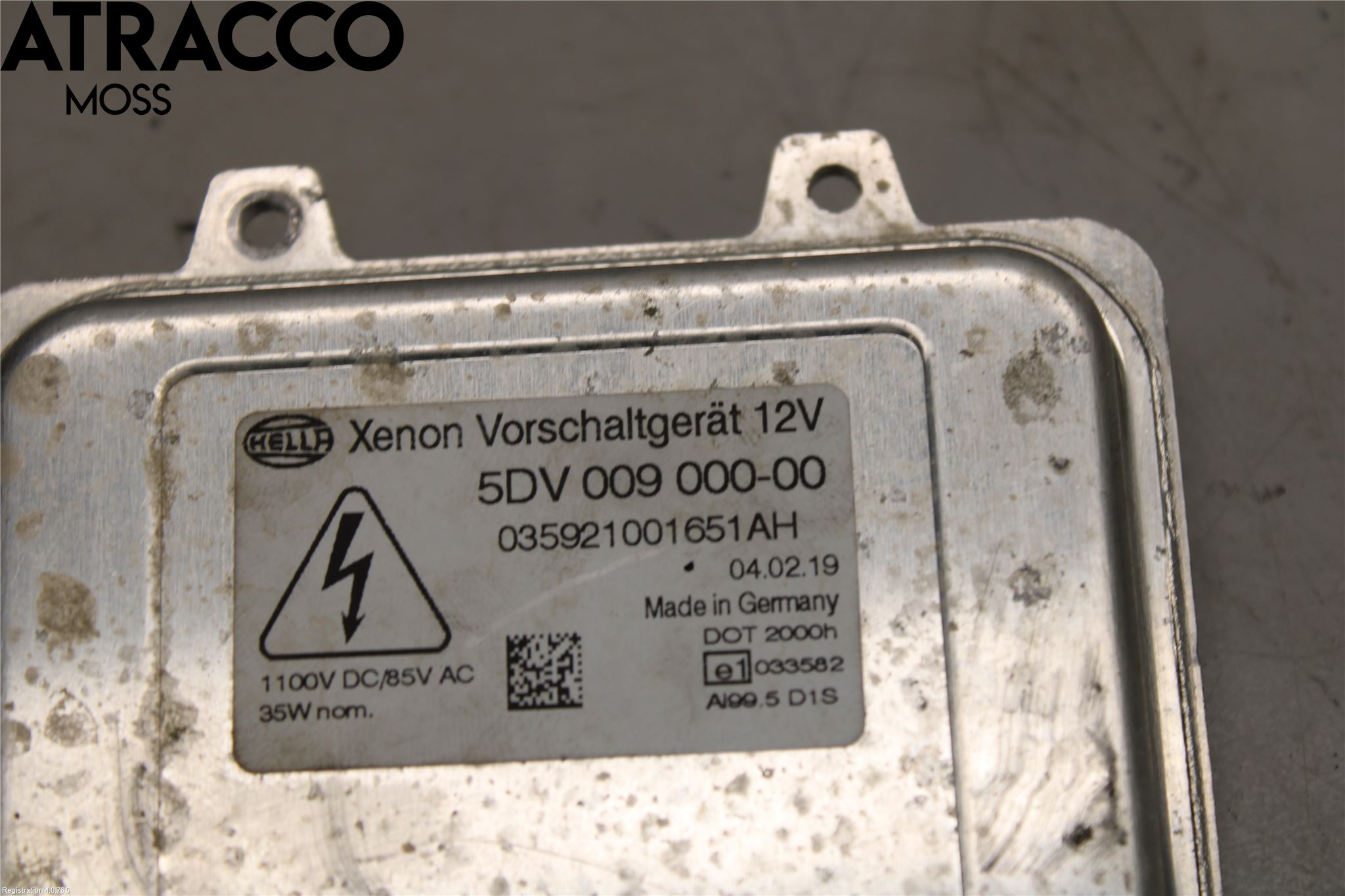 Volkswagen VW TIGUAN 07-16 Styrenhet Strålkastare