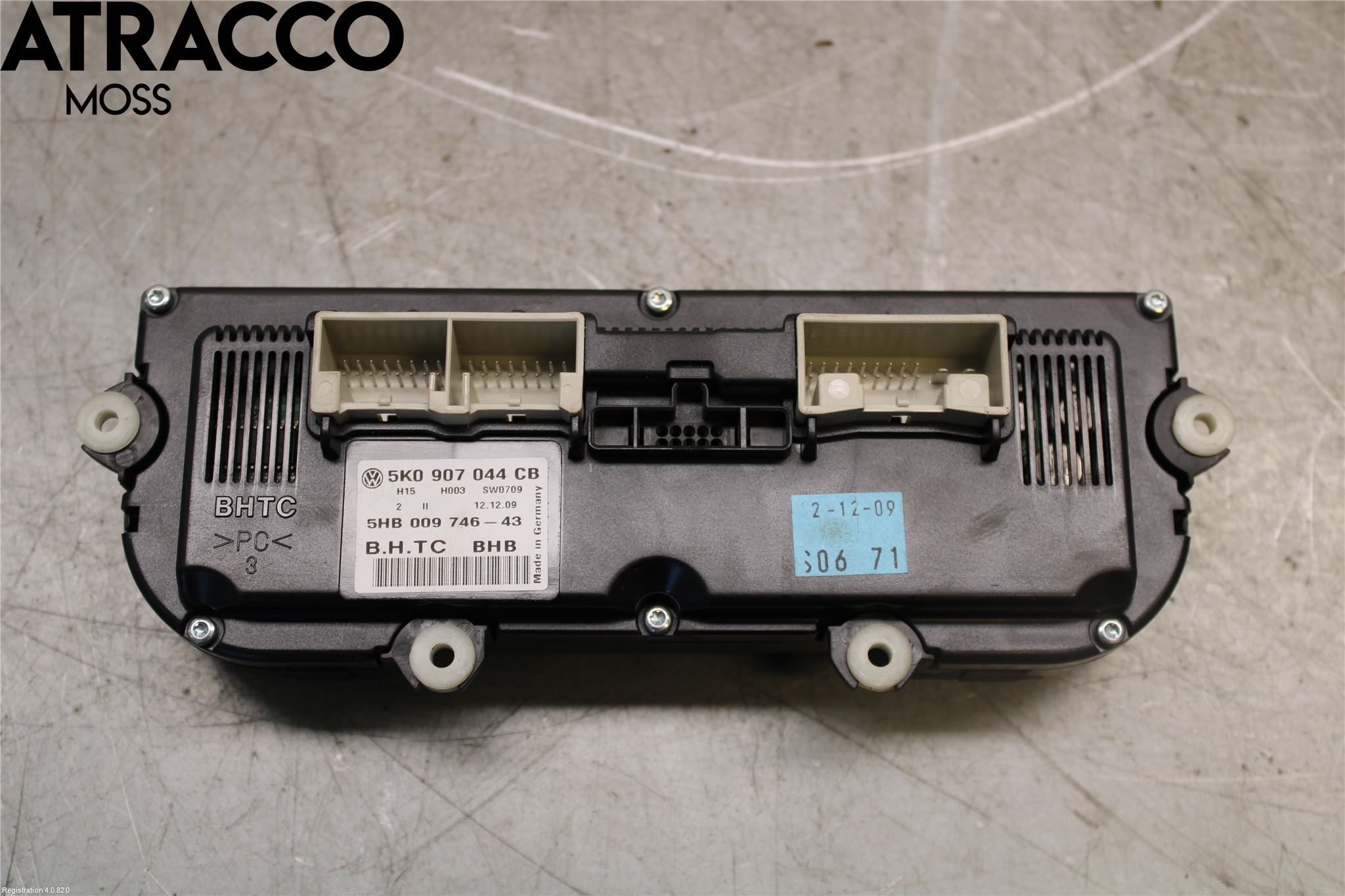 Volkswagen VW GOLF VI 09-13 Ac Styrenhet Ac Manöveren