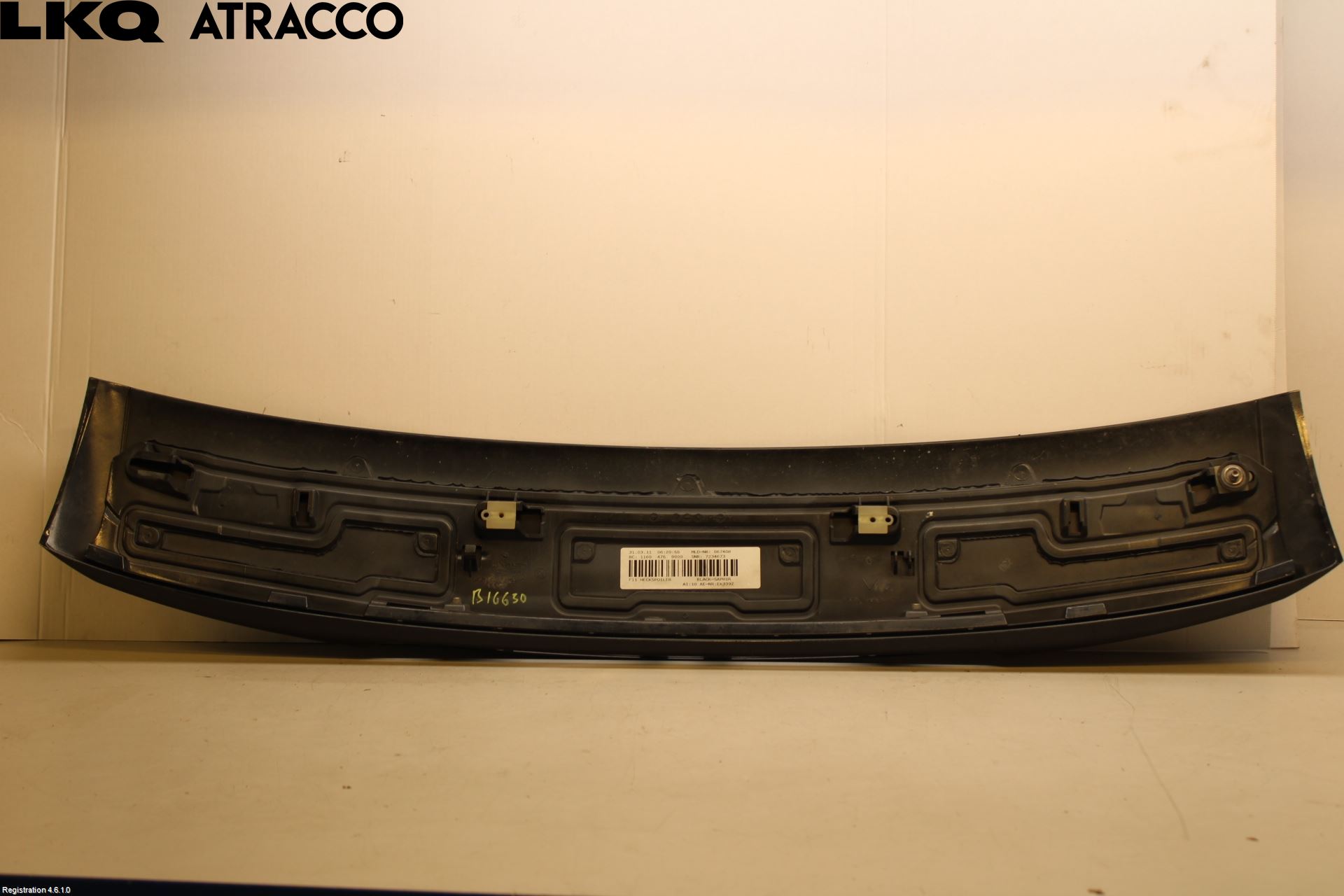 BMW 5 F10/F11/F18 09-17 Spoiler Baklucka