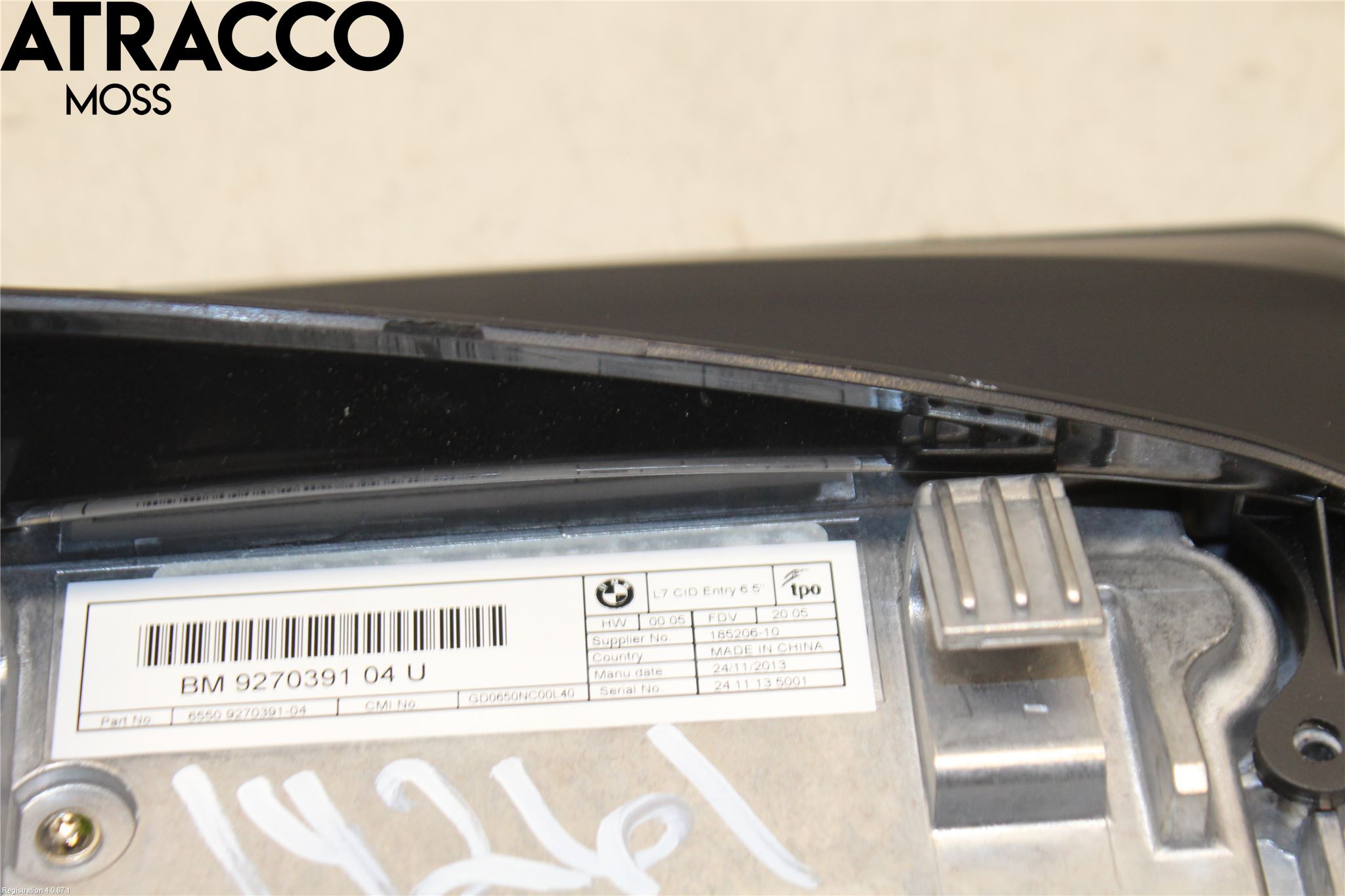 BMW 1 F20/F21 11-19 Multifunktionsdisplay