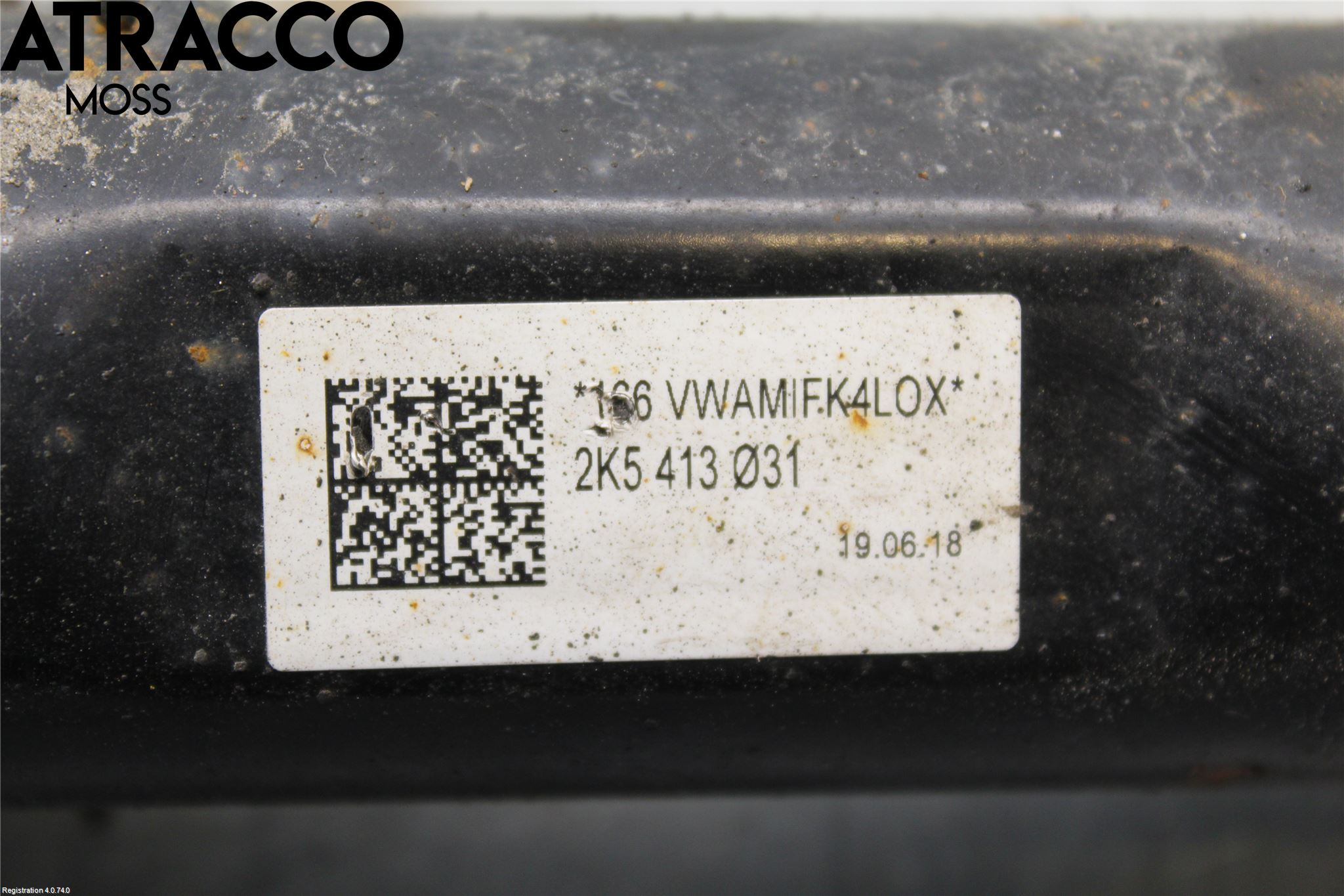Volkswagen VW CADDY 16-20 Fjäderben Fram Vänster