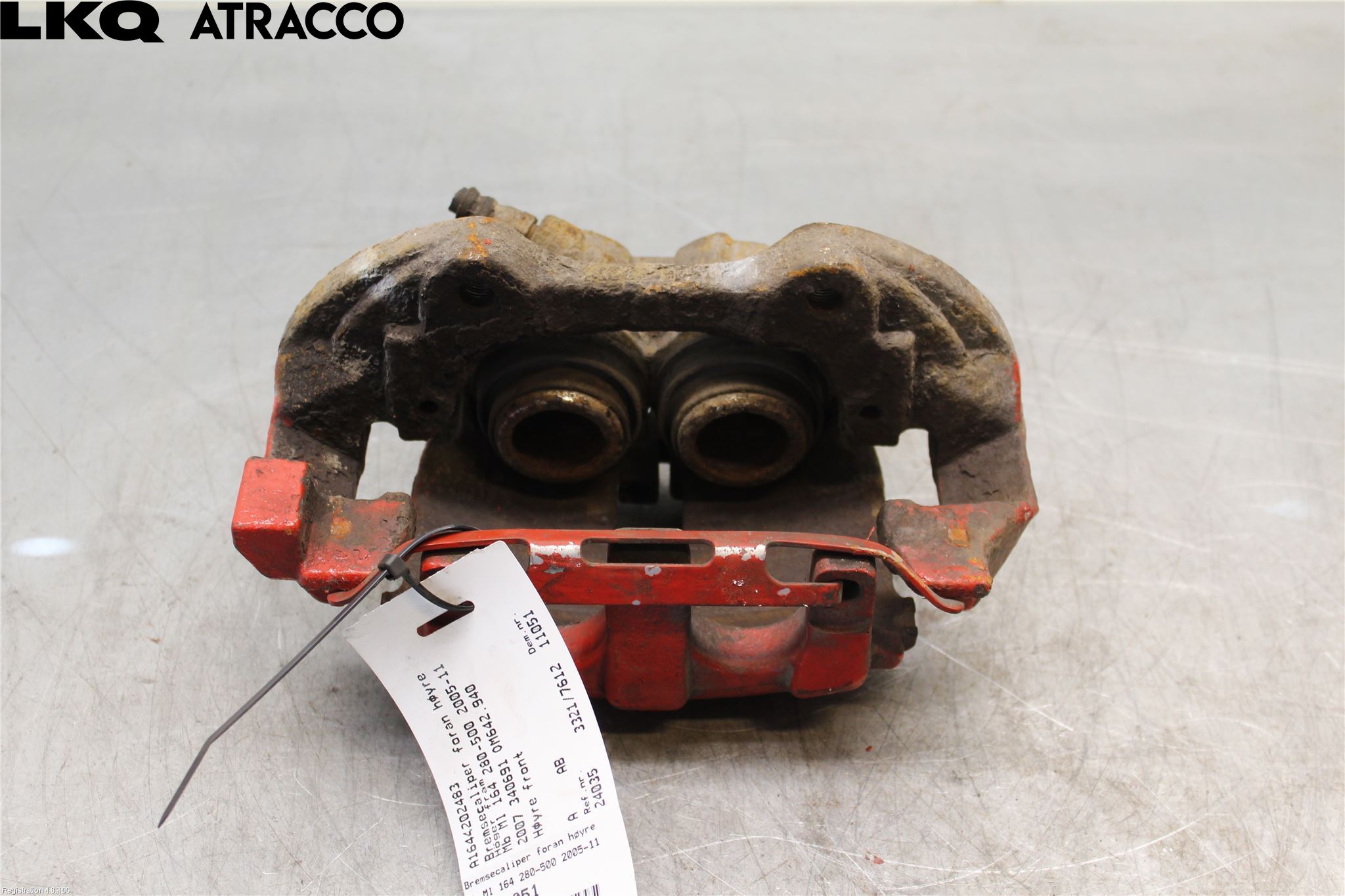 Mercedes-Benz MB ML (W164) 05-11 Bromsok Fram Höger