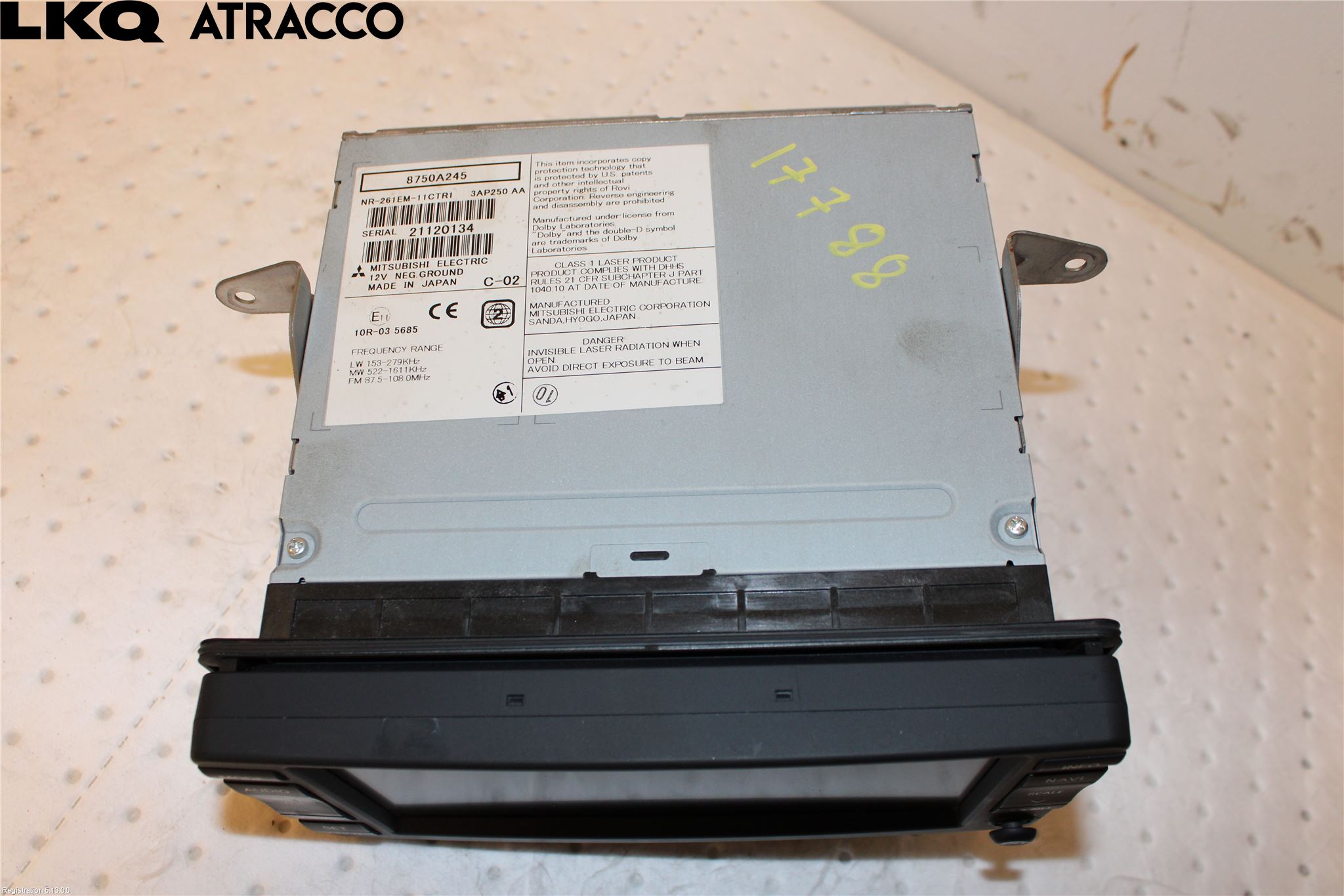 Citroen C4 GRAND PICASSO 07-13 Radio