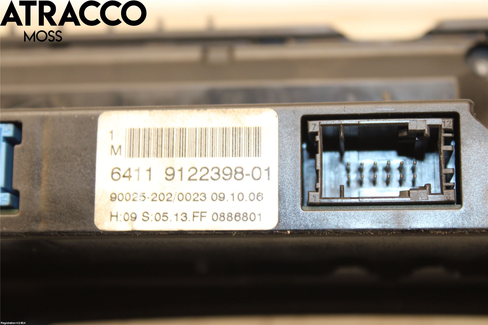 BMW 5 E60/61 Sed/Tou 02-10 Ac Styrenhet Ac Manöveren