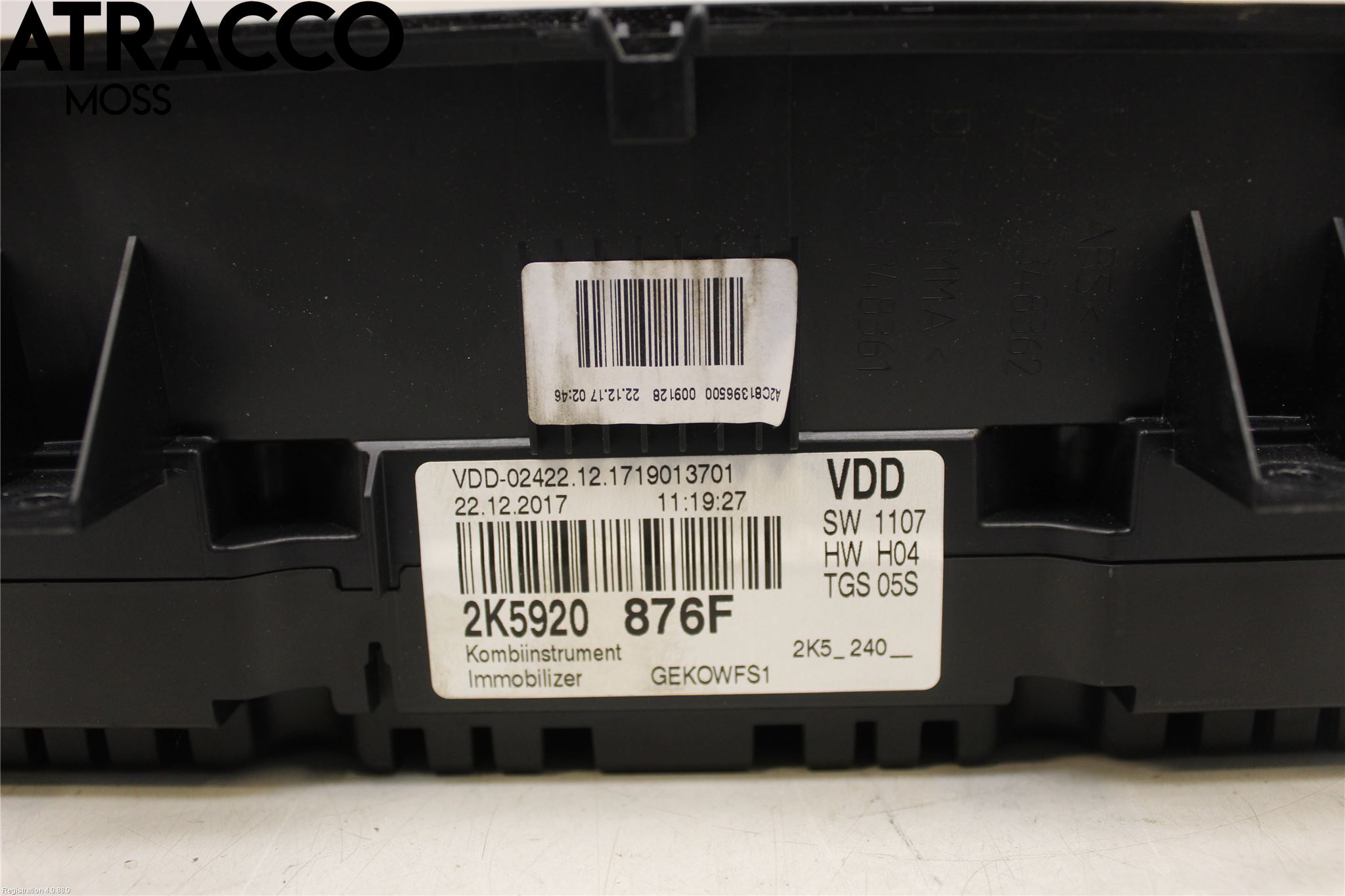 Volkswagen VW CADDY 16-20 Instrument Komb