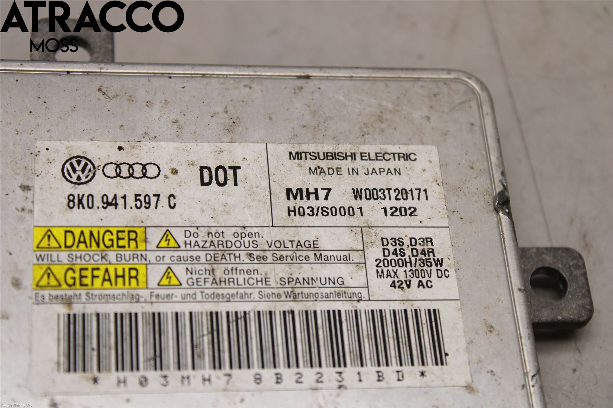 Audi A6/S6 4G 11-18 Styrenhet Strålkastare