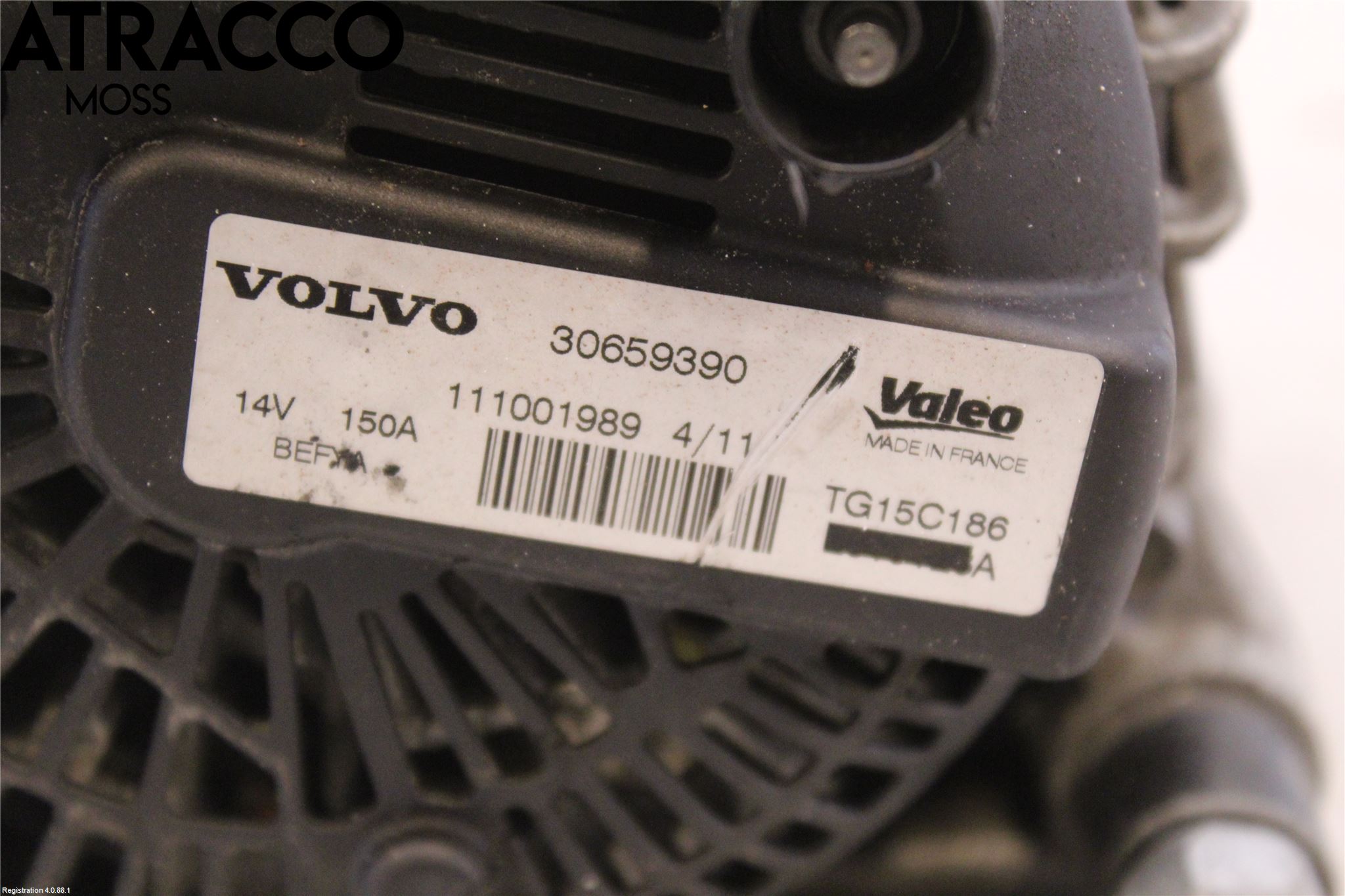 Volvo V50 08-12 Generator