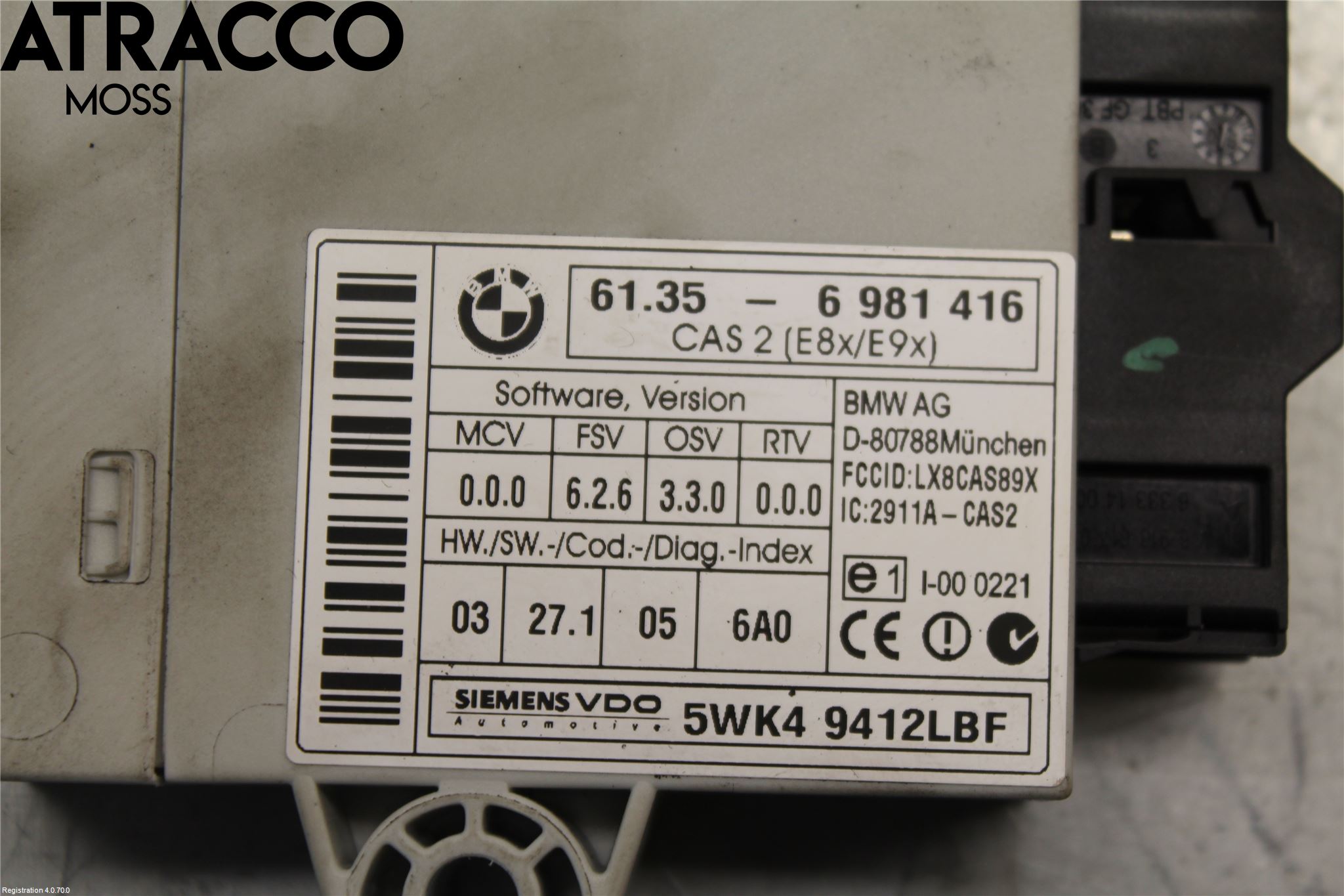 BMW 3 E90/91 SED/TOU 05-12 Styrenhet Övrigt