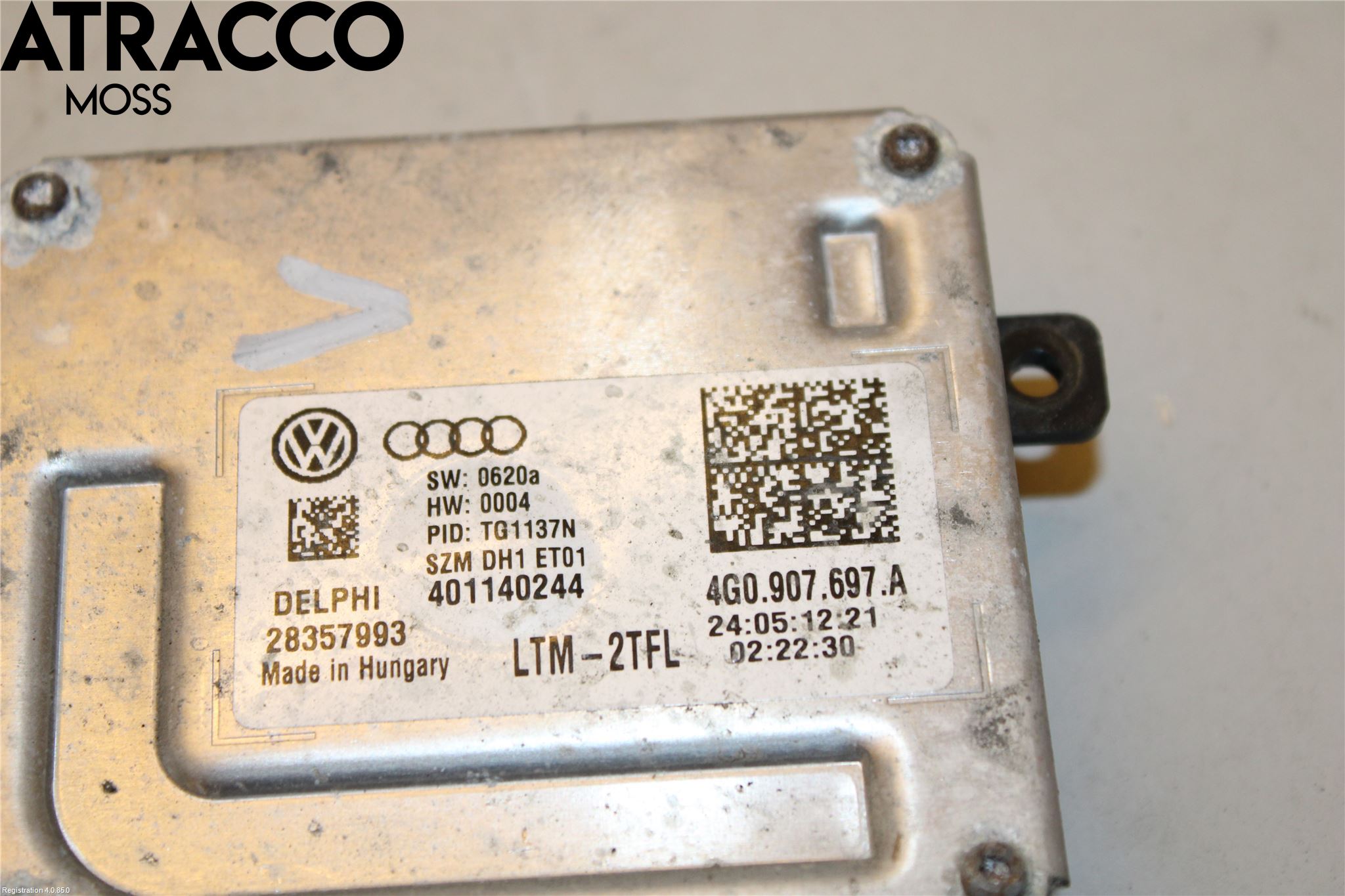 Volkswagen VW TOURAN 10-15 Styrenhet Strålkastare