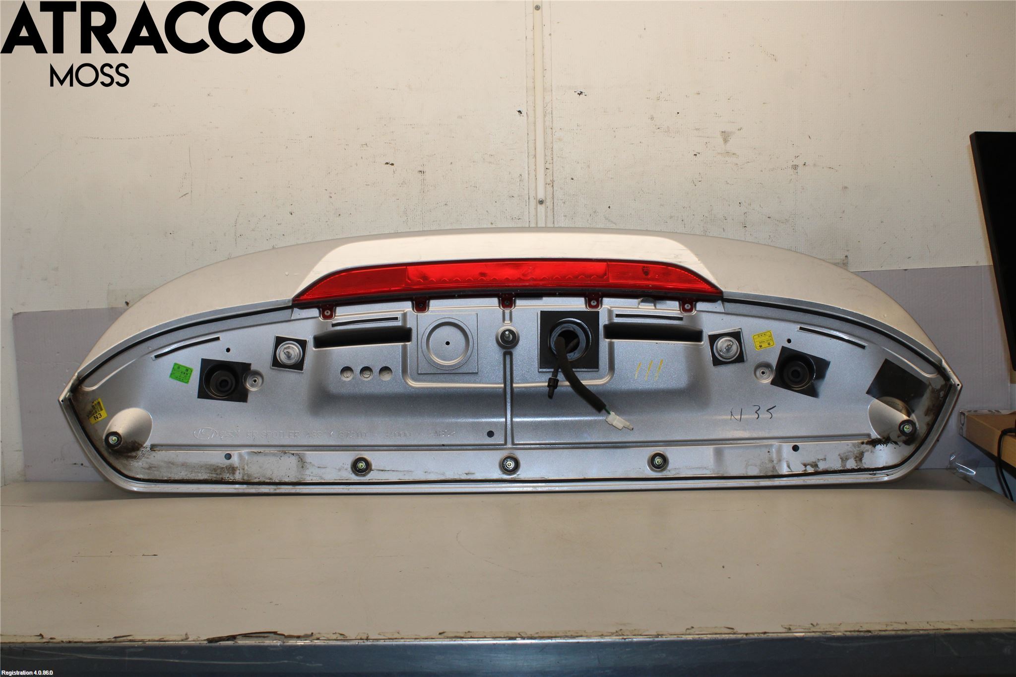 Hyundai i40 08-15 Spoiler Baklucka