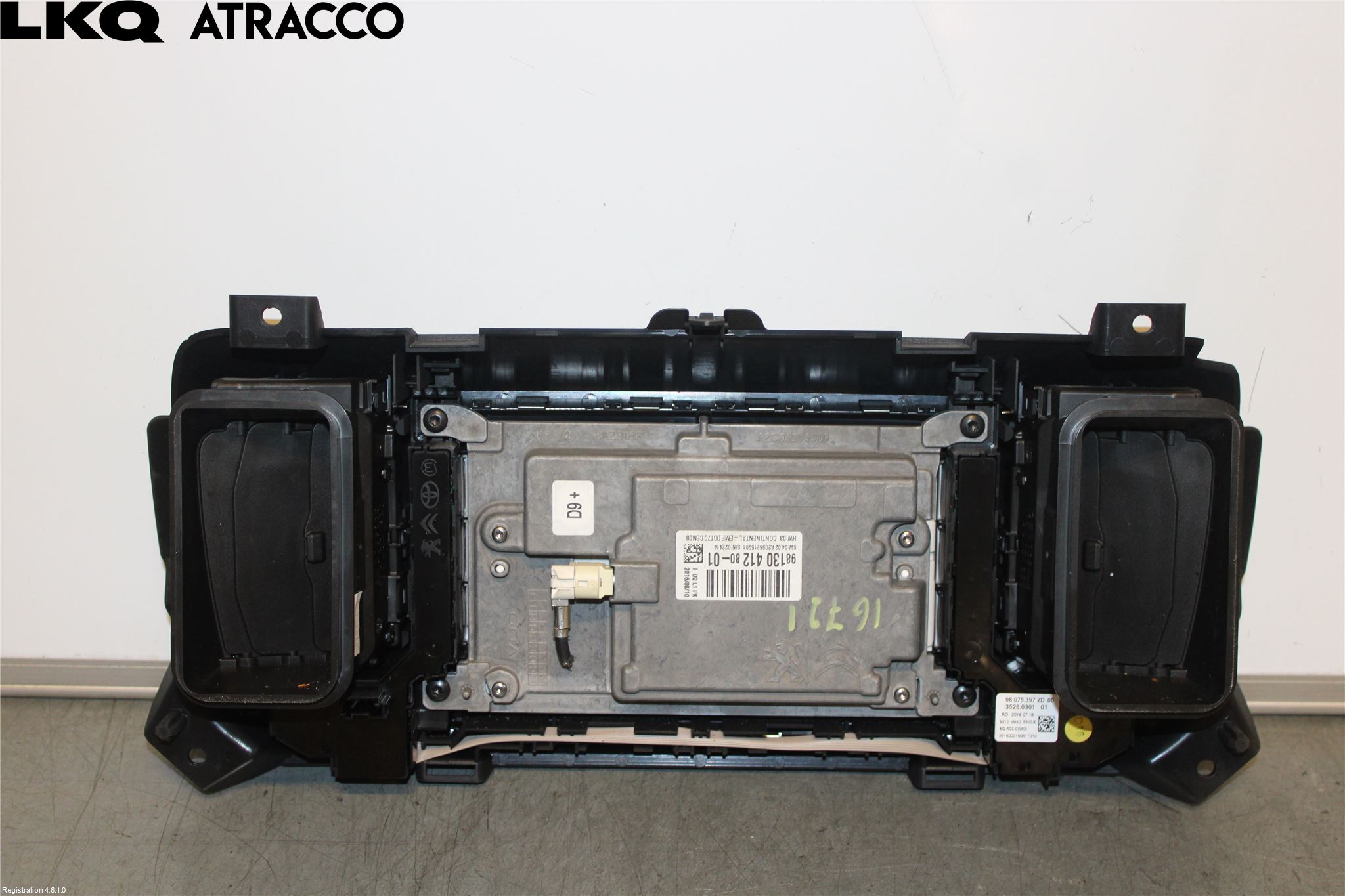 Toyota PROACE II 16- Multifunktionsdisplay