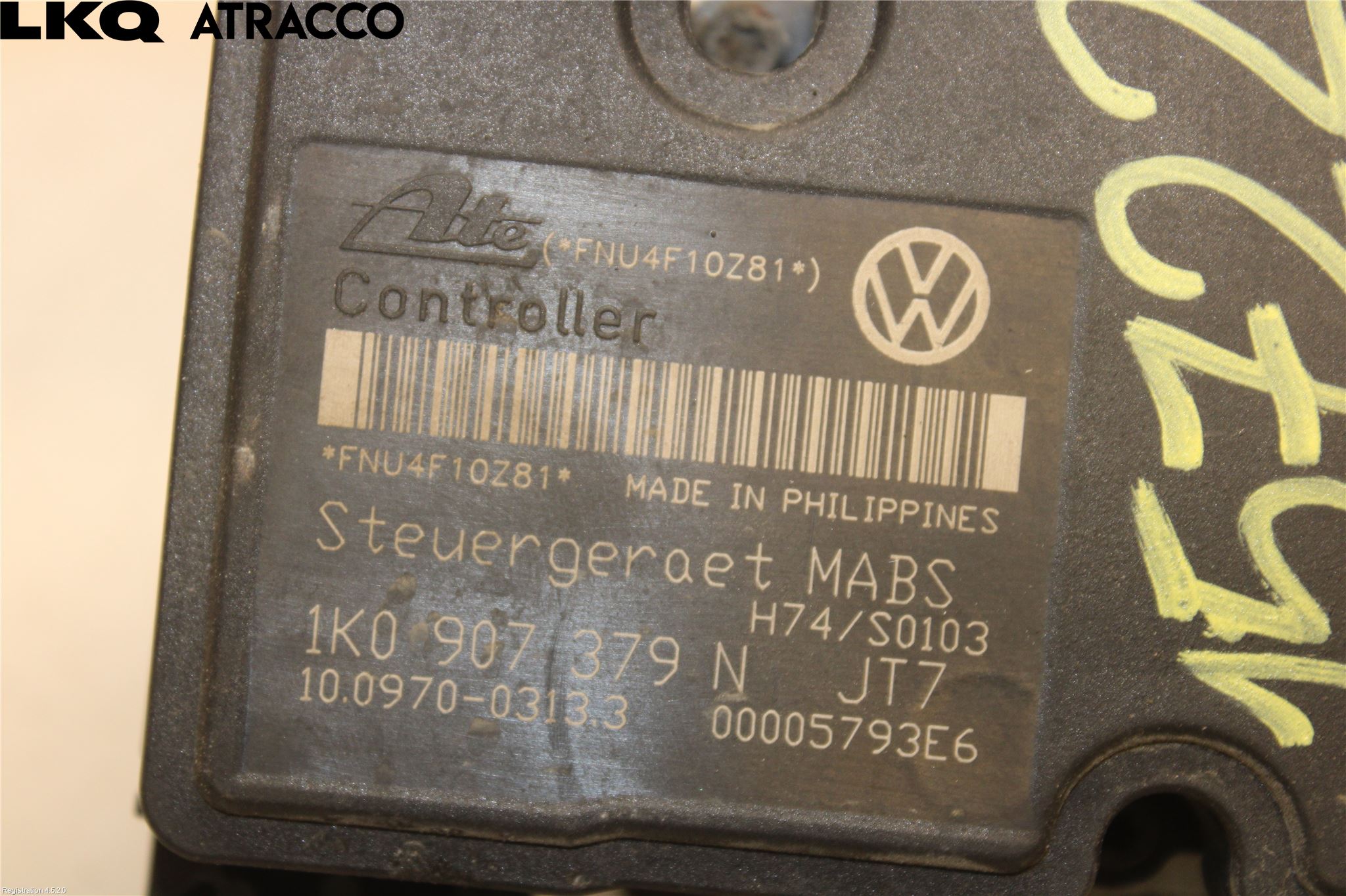 Volkswagen VW GOLF V 04-09 Abs Hydraulaggregat