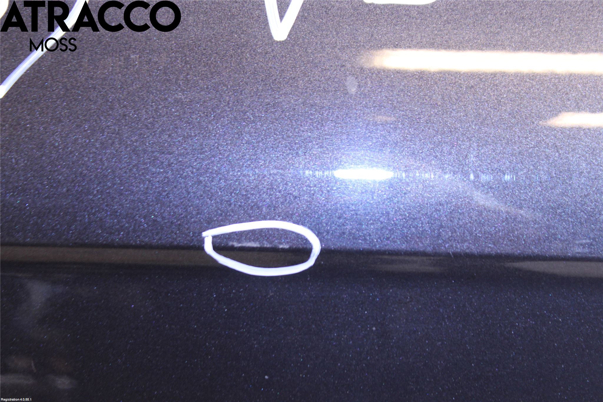 Audi A4/S4 08-11 Dörr Bak Vänster