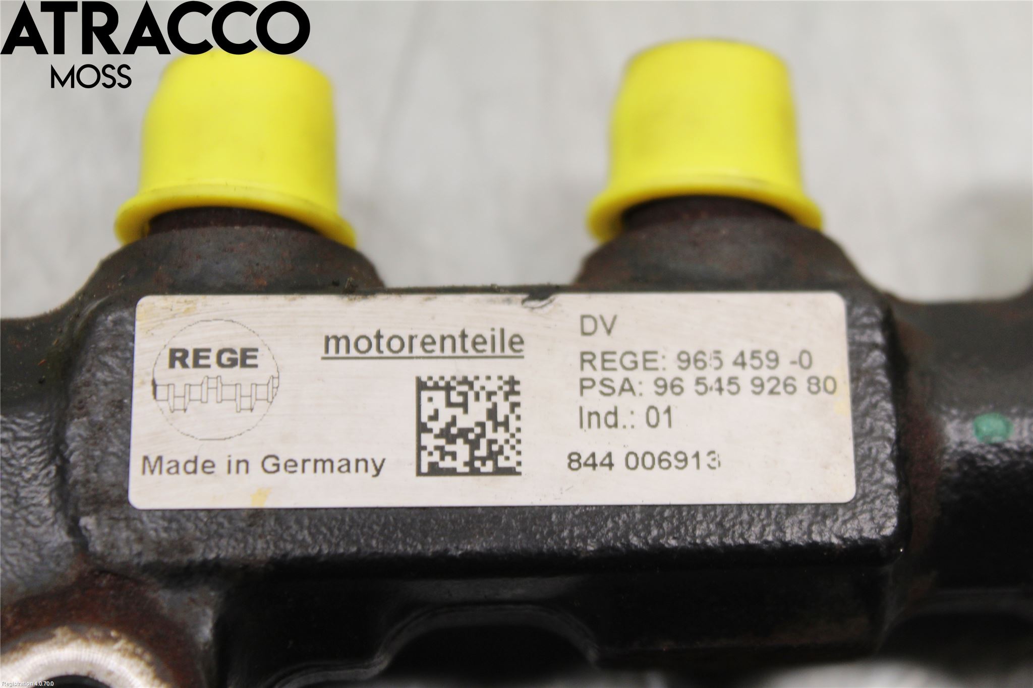 Peugeot 207 Inj. Fuelrail