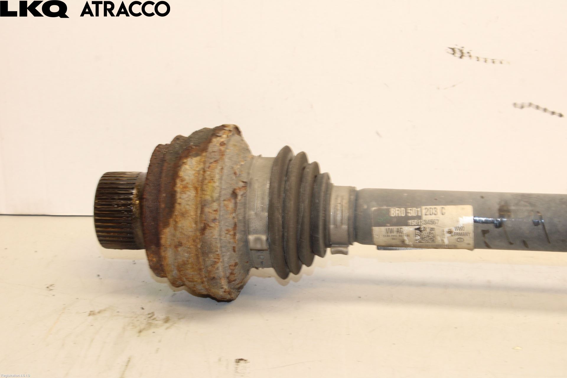 Audi A6 ALLROAD 12-18 Drivaxel Bak Höger