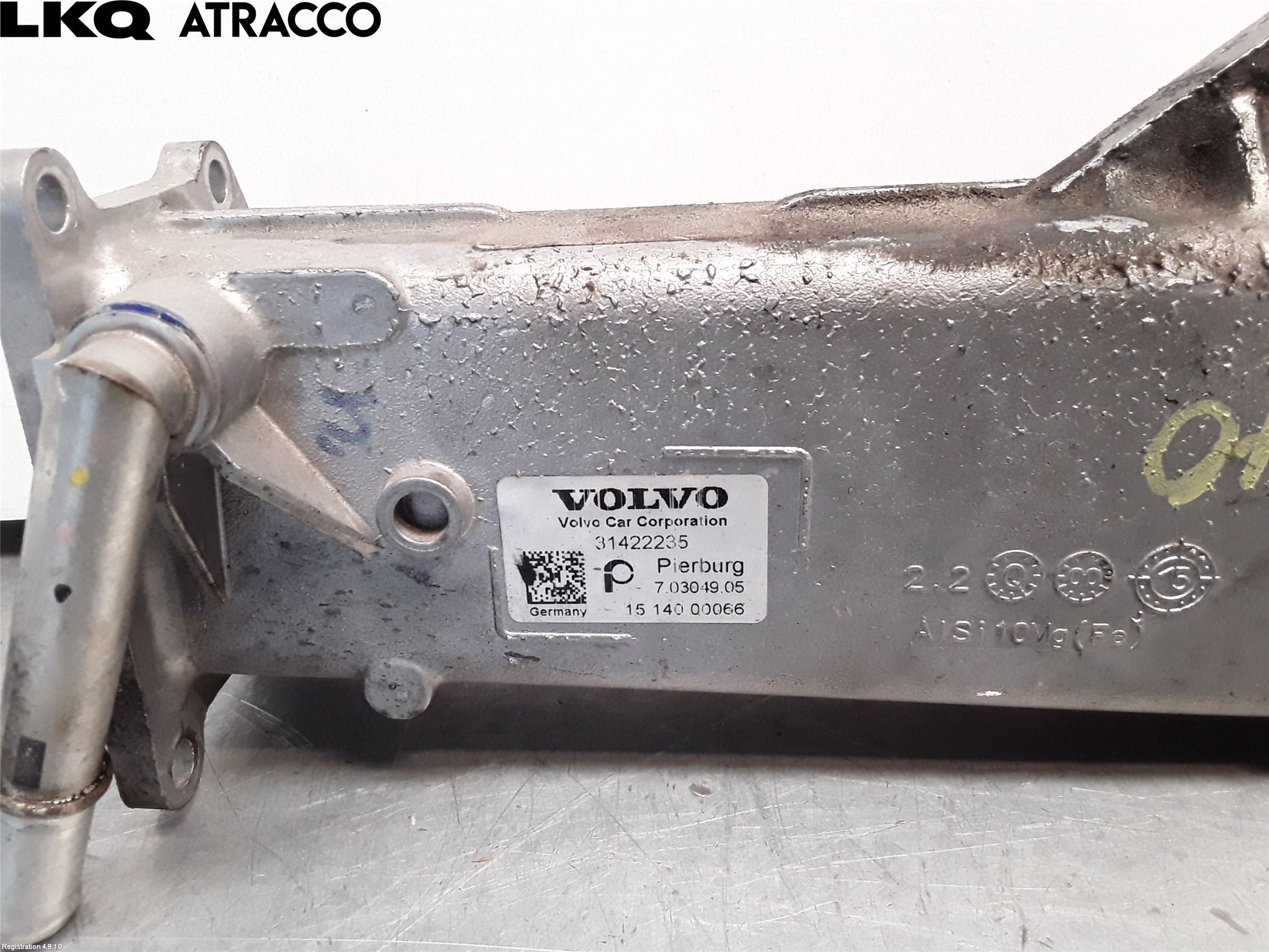 Volvo V60 14-18 Avgaskylare
