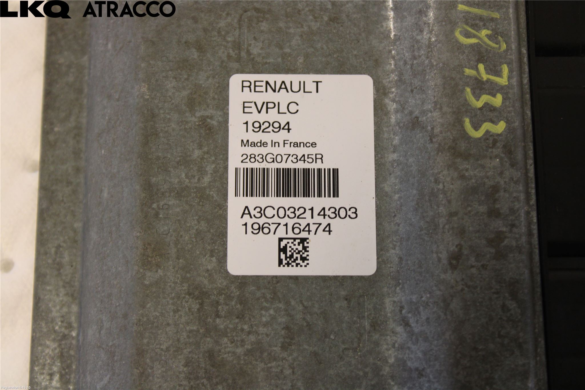 Renault ZOE/E-TECH 13- Styrenhet Insprut Bensin
