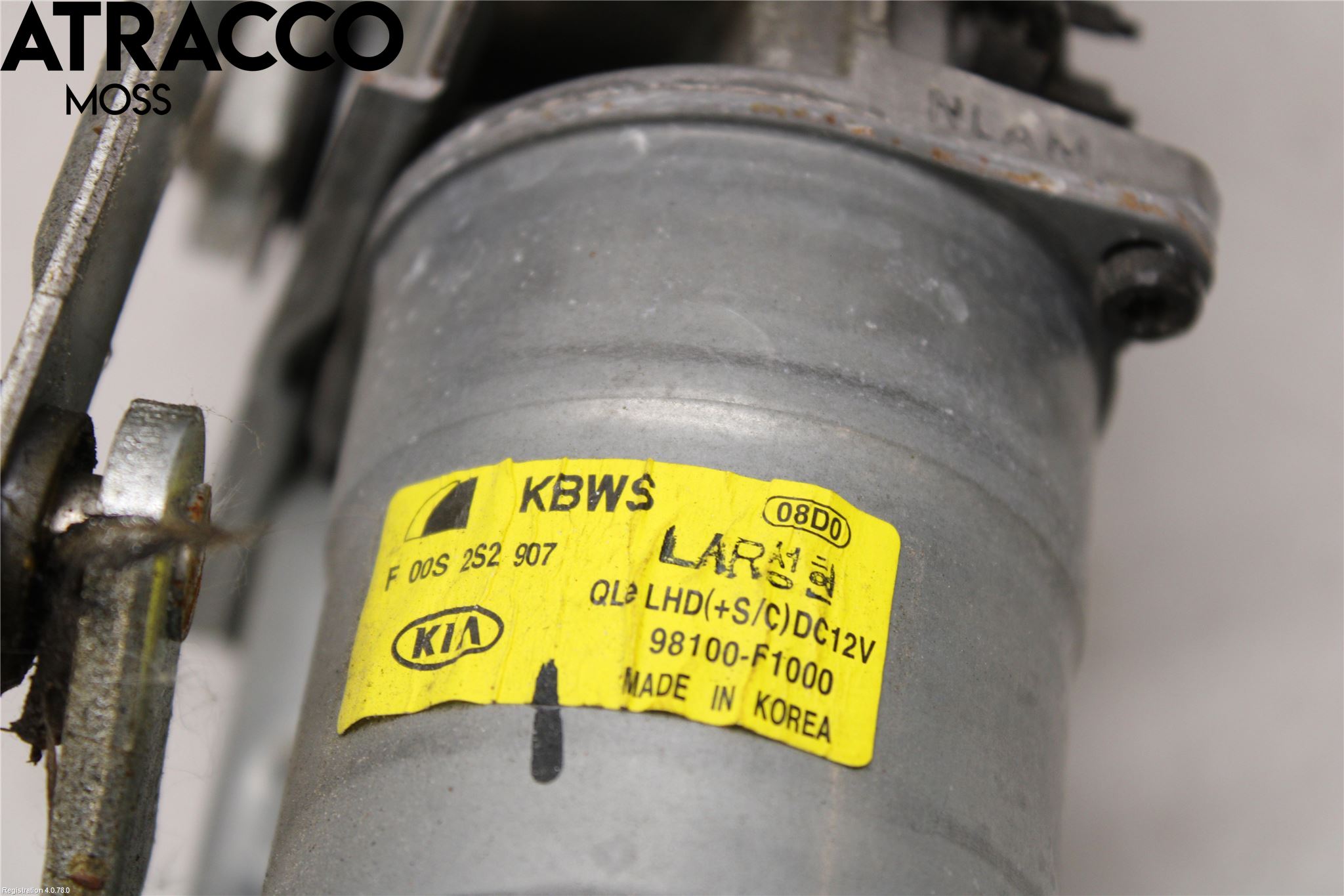 Kia SPORTAGE (QL) 16-21 Torkarmotor Vindruta