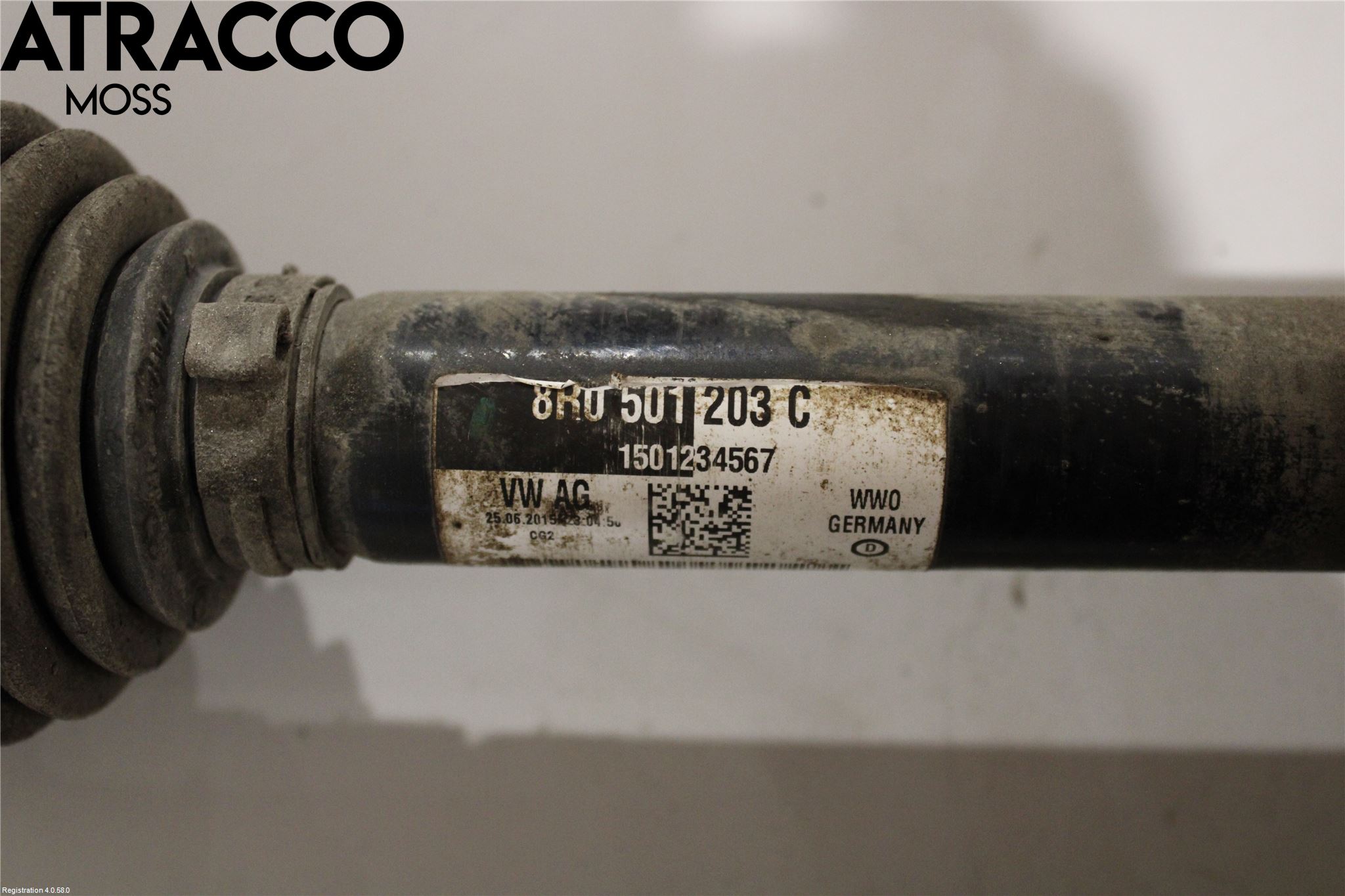 Audi A7/S7 4G 11-17 Drivaxel Bak Vänster