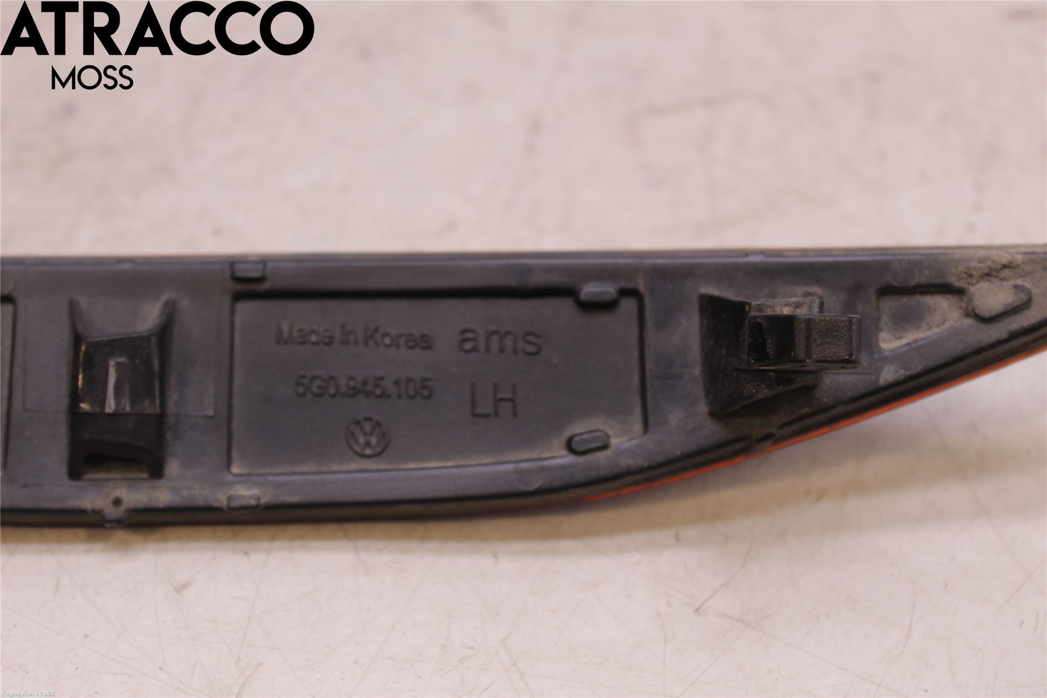 Volkswagen VW GOLF / E-GOLF VII 13-20 Dimljus/Reflex Bak