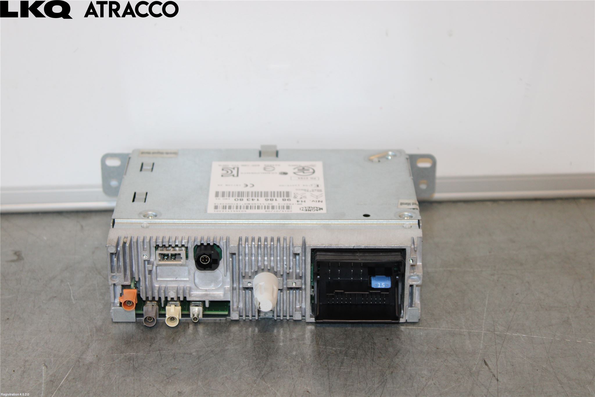 Citroen C4 CACTUS 14-20 Radio-Stereo Förstärkare