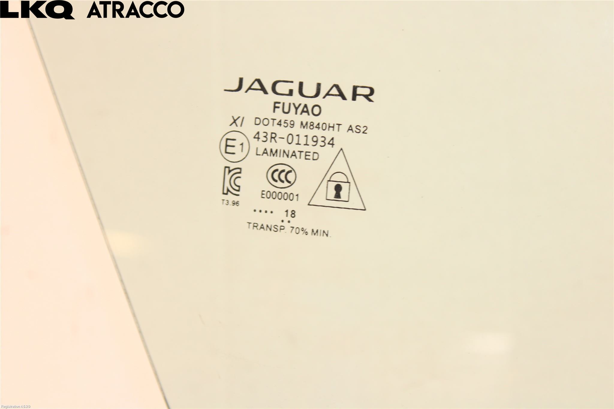 Jaguar I-PACE 18- Dörruta Fram Höger