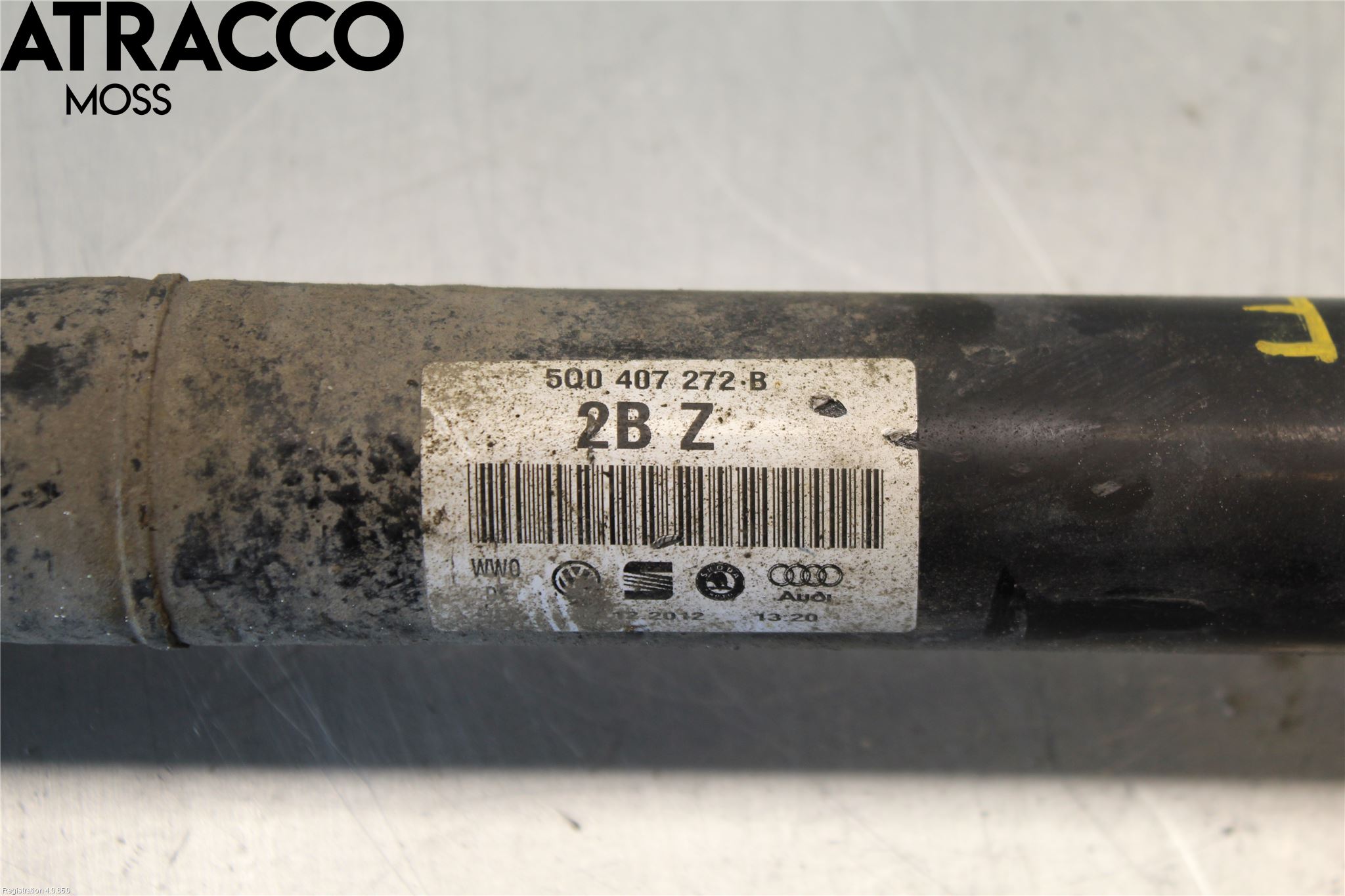 Volkswagen VW GOLF / E-GOLF VII 13-20 Drivaxel Fram Höger