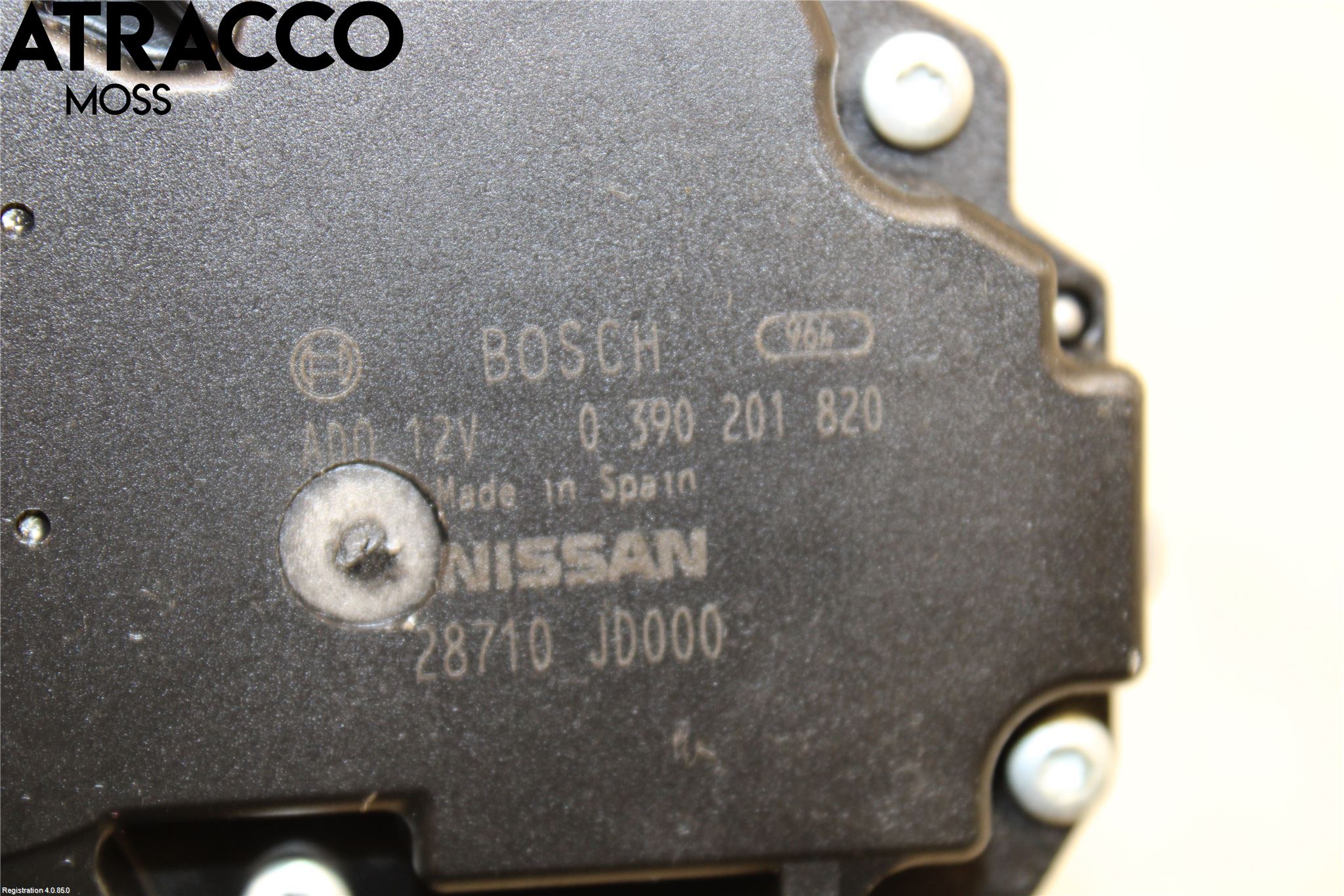 Nissan QASHQAI 10-14 Torkarmotor Baklucka