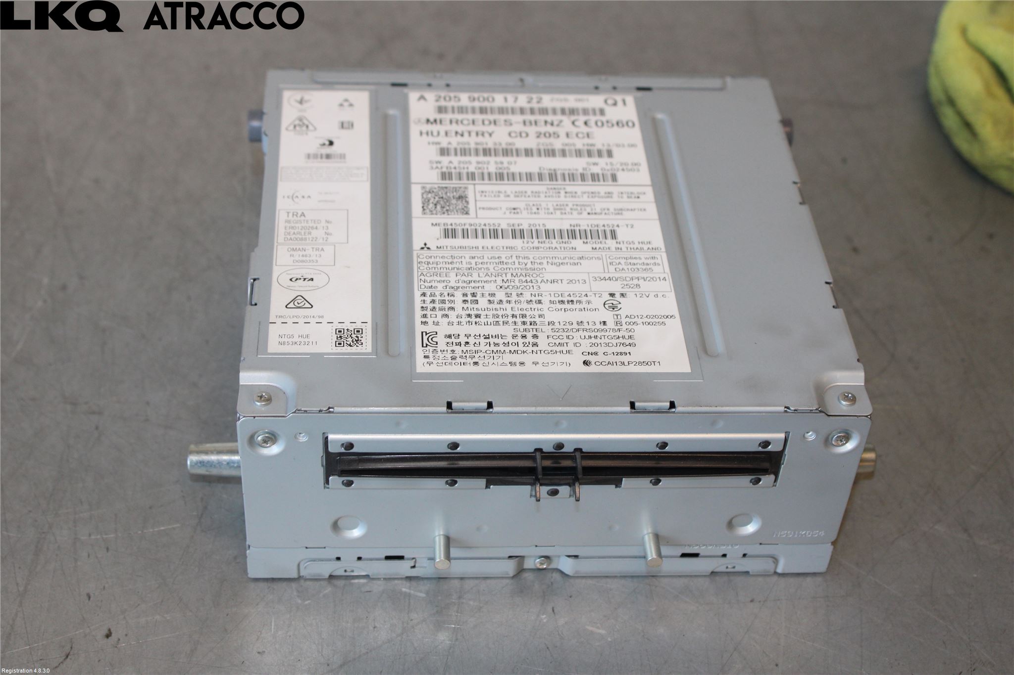 Mercedes-Benz MB C-KLASS (W205) 14-21 Radio