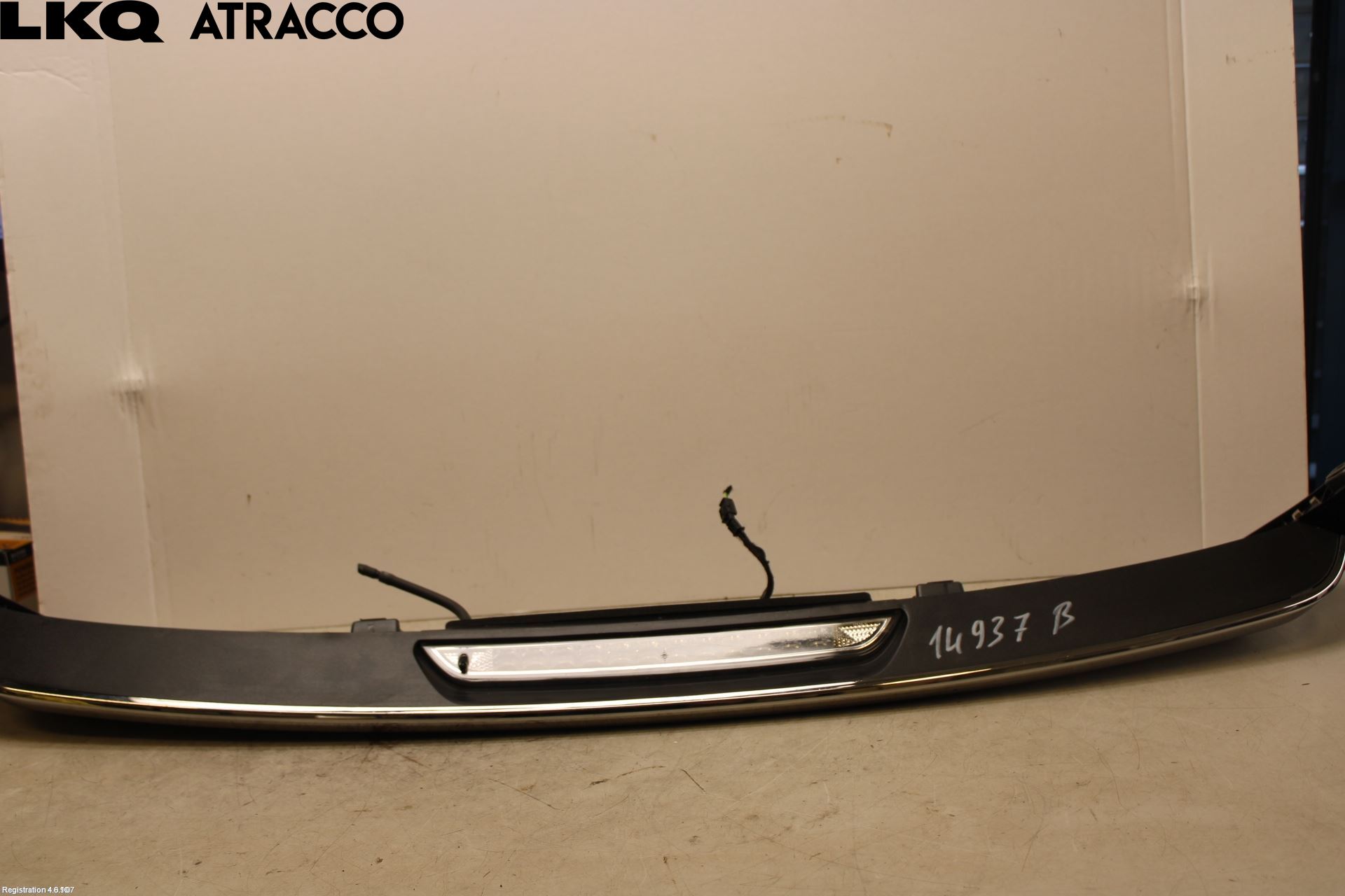 Peugeot 2008 13-20 Spoiler Baklucka