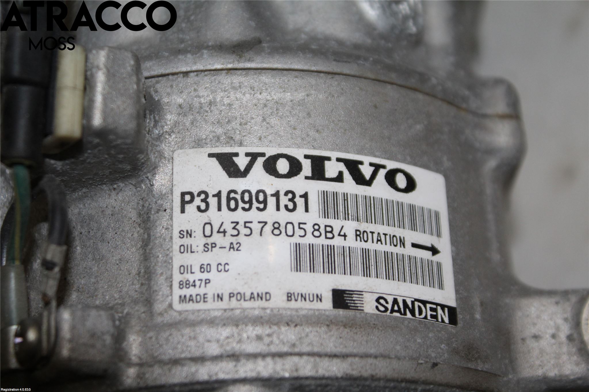 Volvo V90 CROSS COUNTRY 17->> Ac Kompressor