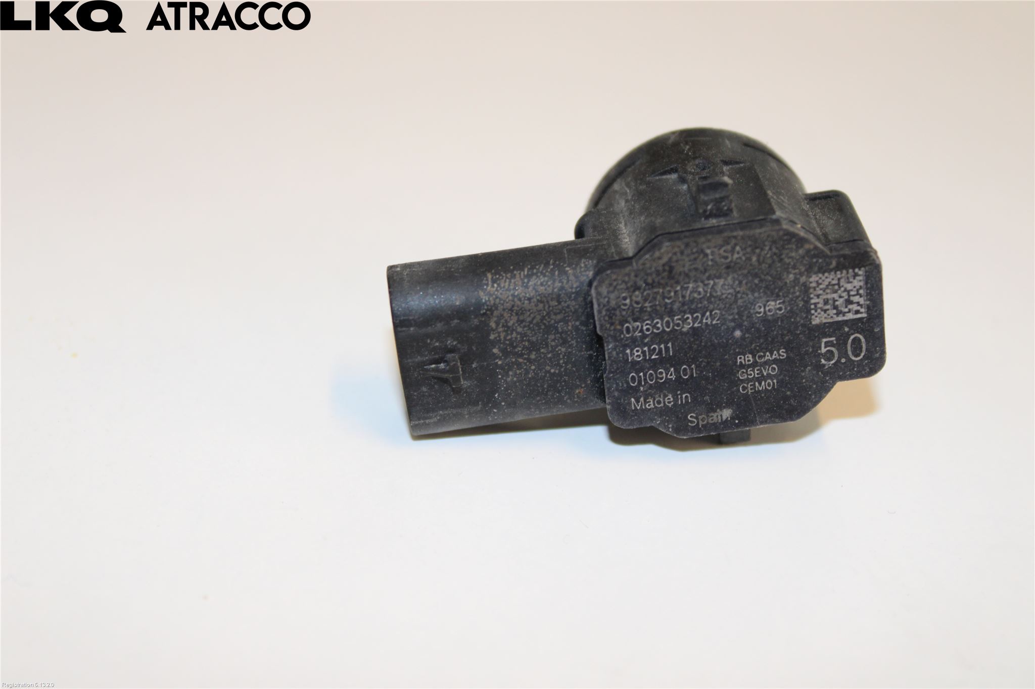 Peugeot 3008 09-16 Parkeringshjälp Backsensor