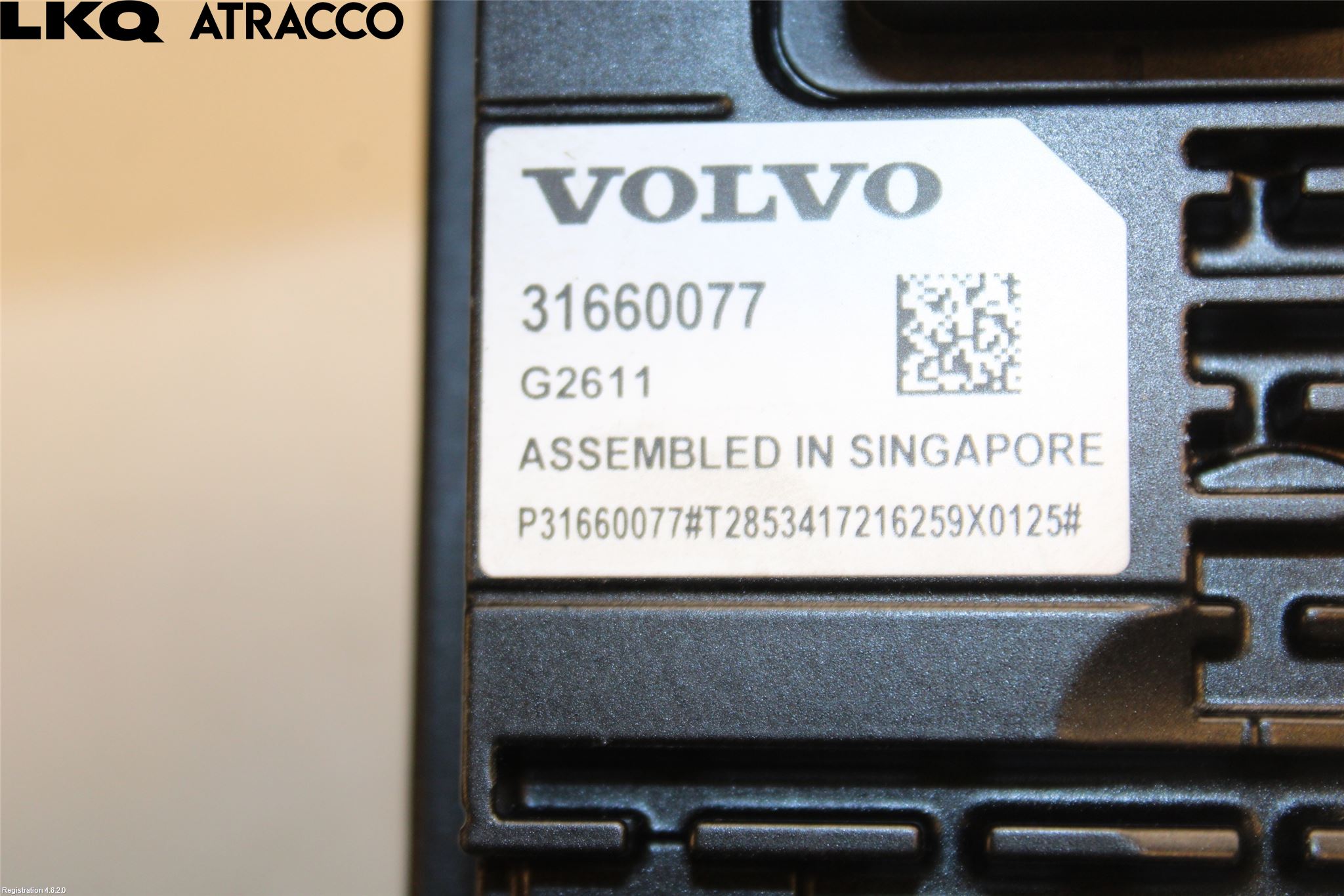 Volvo S90 17->> Sensor Aktivt Kollisionsskydd