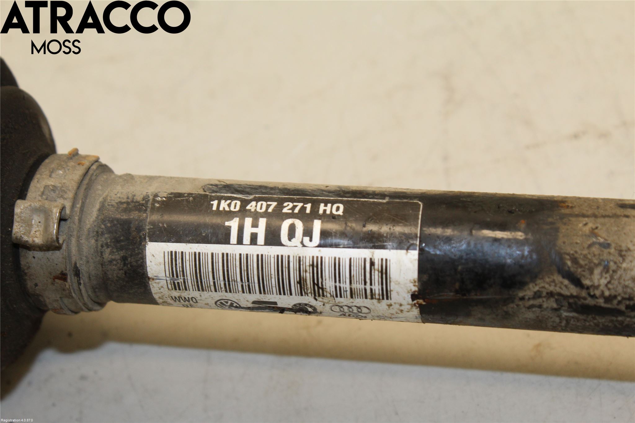Volkswagen VW GOLF VI 09-13 Drivaxel Fram Vänster