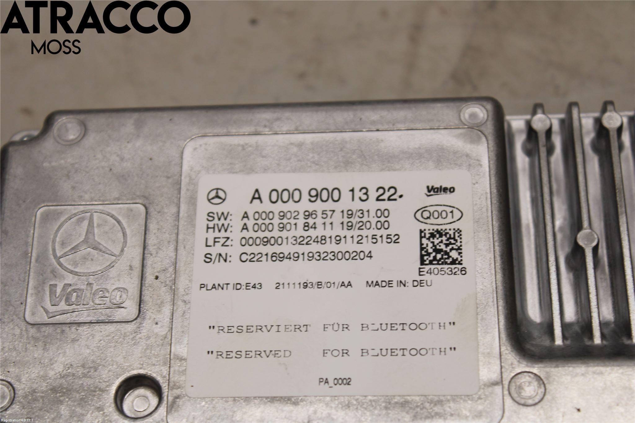 Mercedes-Benz MB EQC (N293) 20- Styrenhet Parkeringshjälp