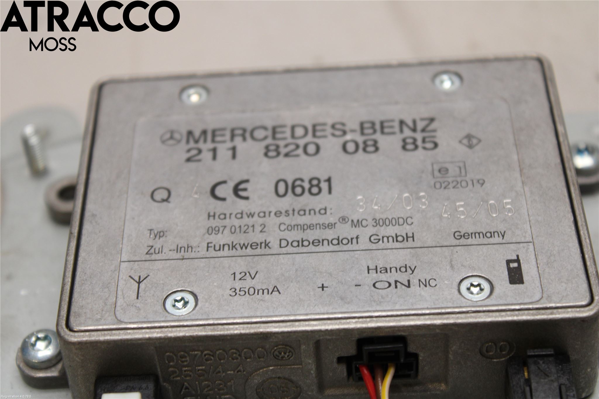 Mercedes-Benz MB S-KLASS (W221) 05-13 Styrenhet Övrigt