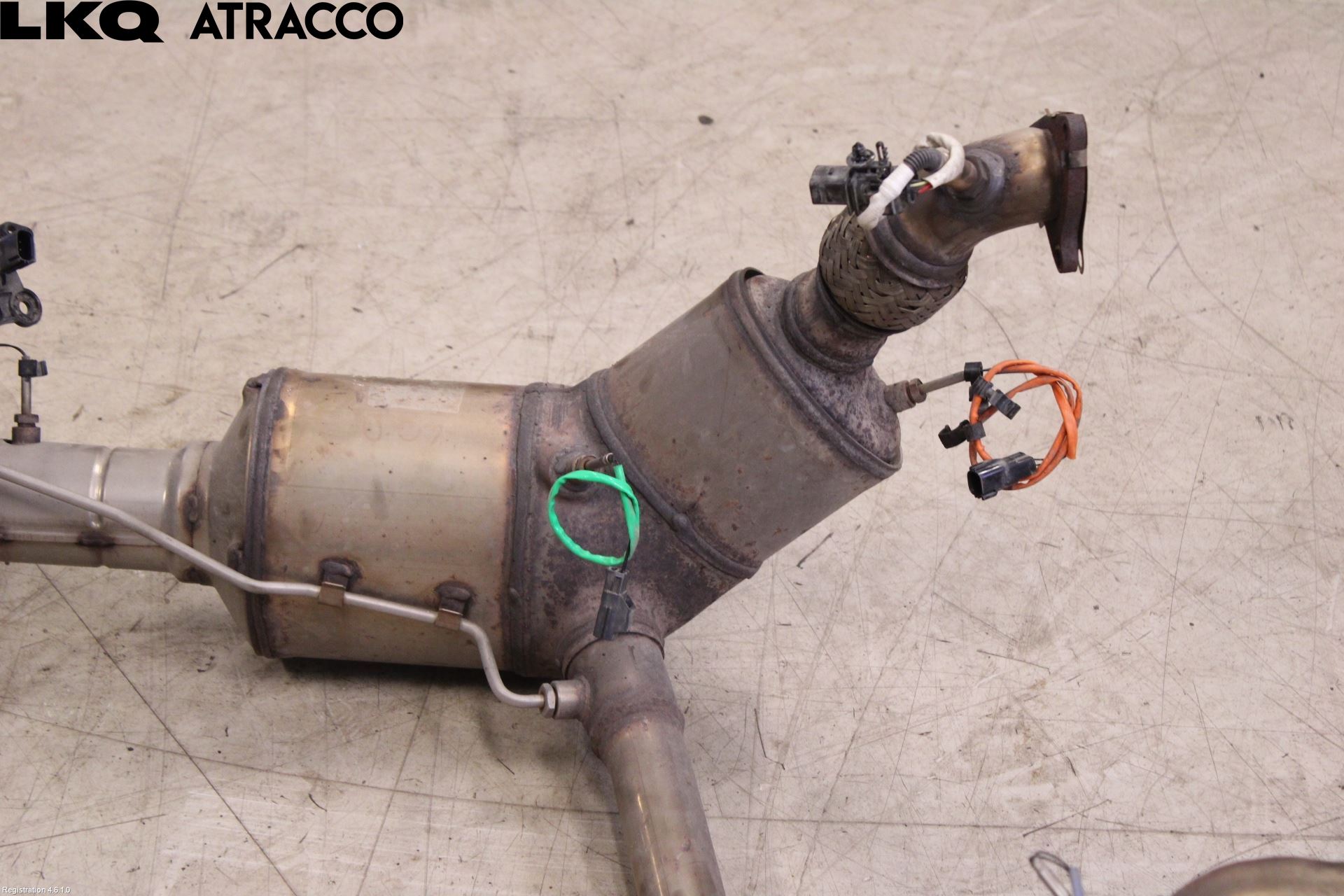 Landrover RANGE ROVER SPORT (L320) 10-13 Avgas Partikelfilter