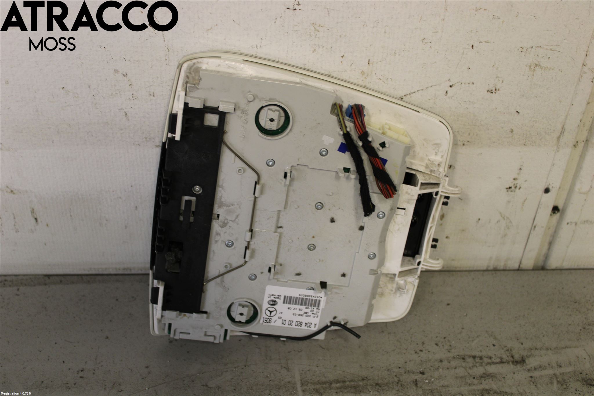 Mercedes-Benz MB C-KLASS (W204) 07-15 Innerbelysning