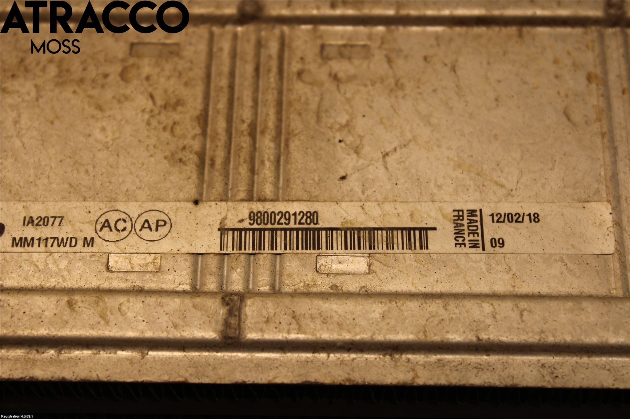 Peugeot PARTNER 16-18 Laddluft-Intercooler Kyl