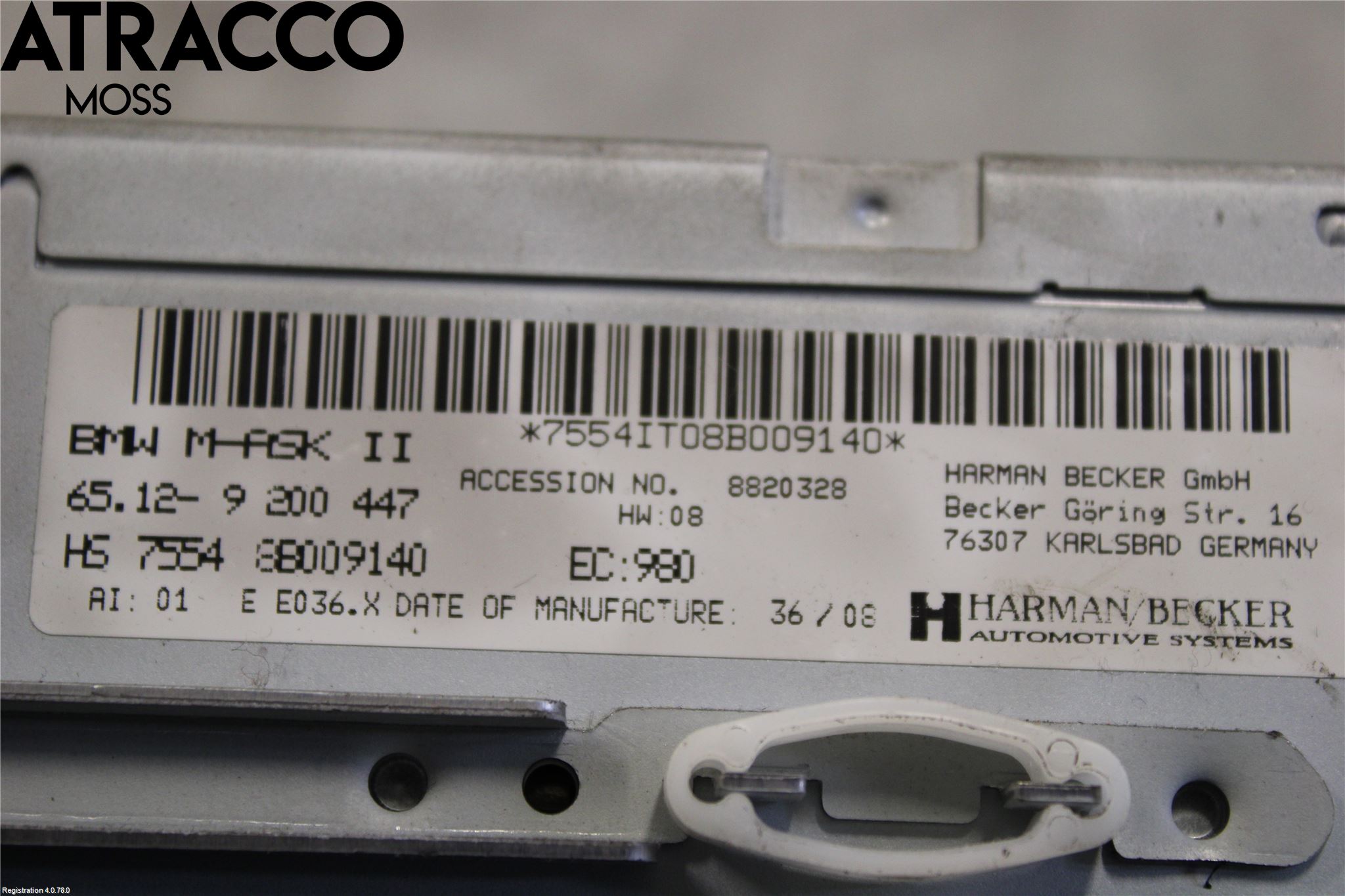 BMW 1 E87/81 5D/3D 03-11 Cd Radio - Multimediapanel
