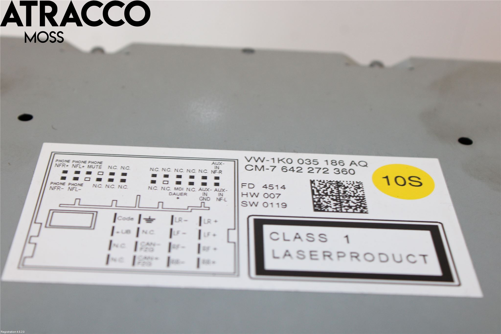 Volkswagen VW CADDY 11-15 Cd Radio - Multimediapanel