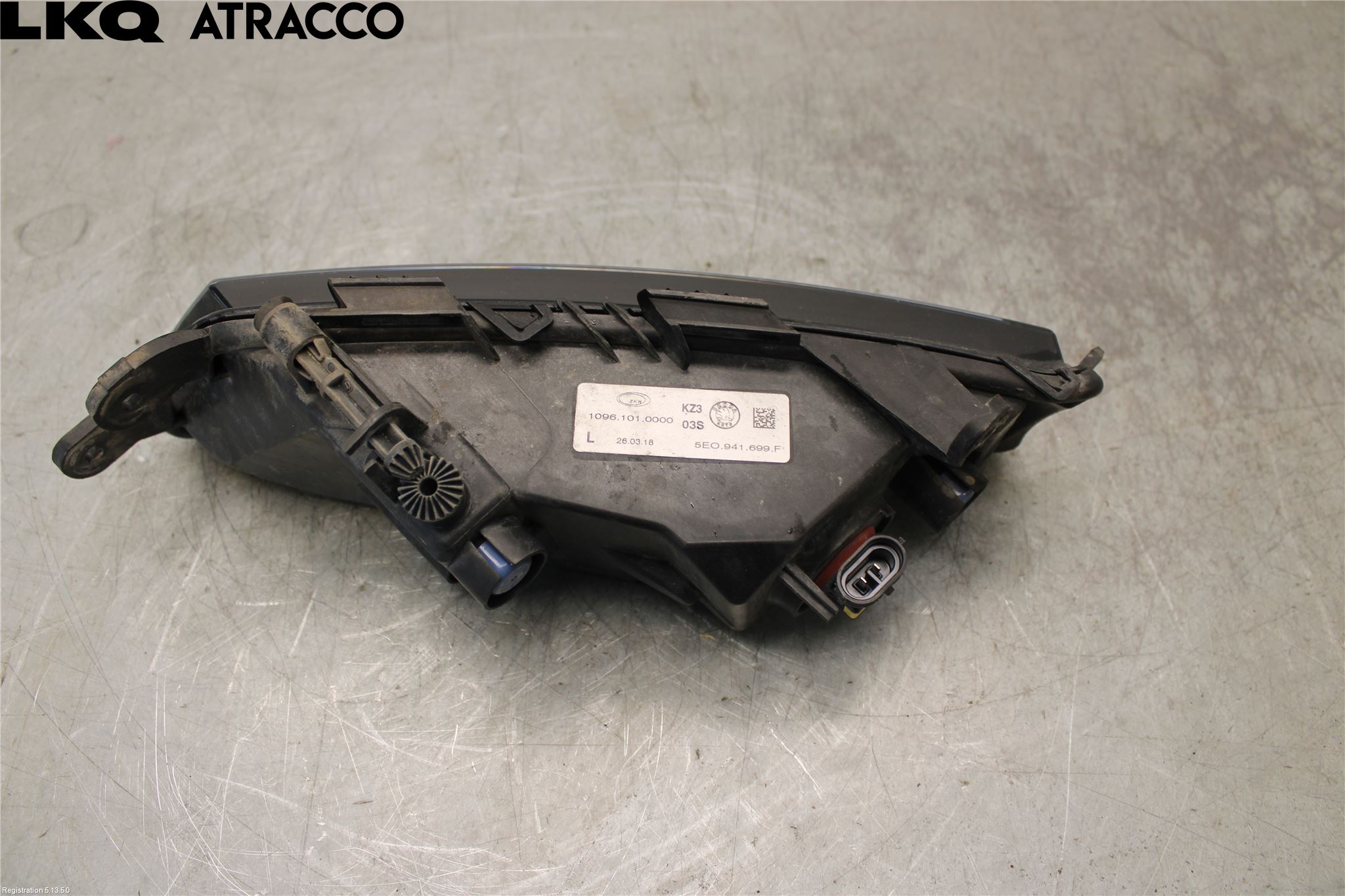 Skoda OCTAVIA (5E) 13-20 Dimljus-Varselljus Fram