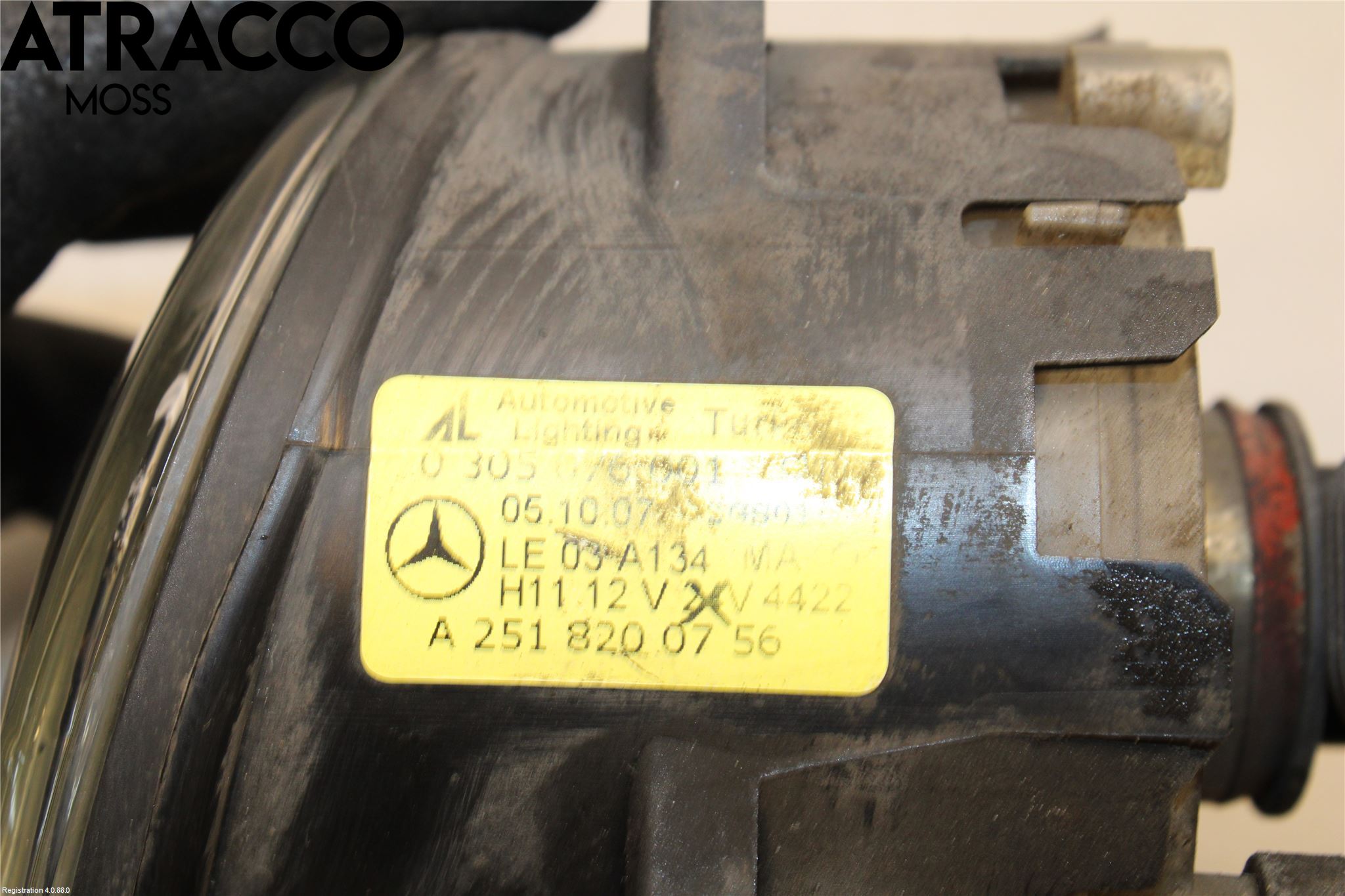 Mercedes-Benz MB B-KLASS (W245) 05-12 Dimljus-Varselljus Fram