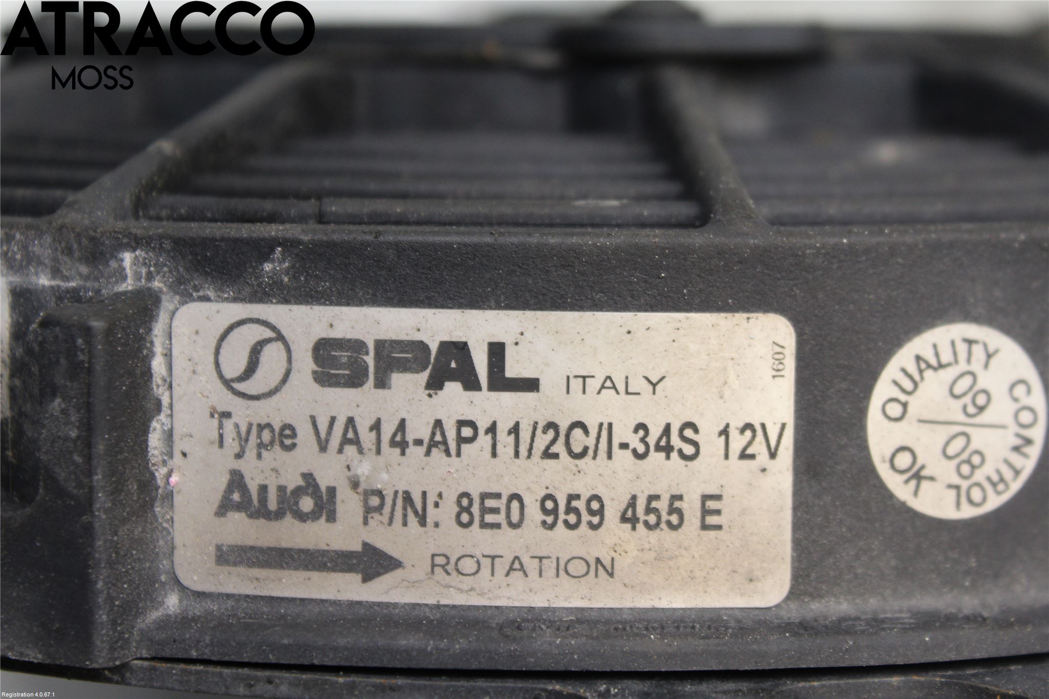 Audi A6/S6     05-11 Kylfläkt El