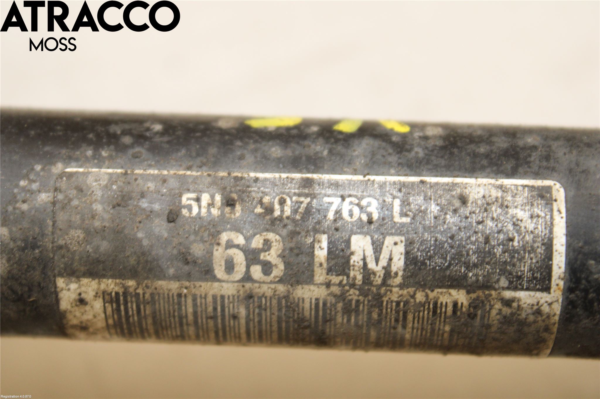 Volkswagen VW TIGUAN 07-16 Drivaxel Fram Vänster