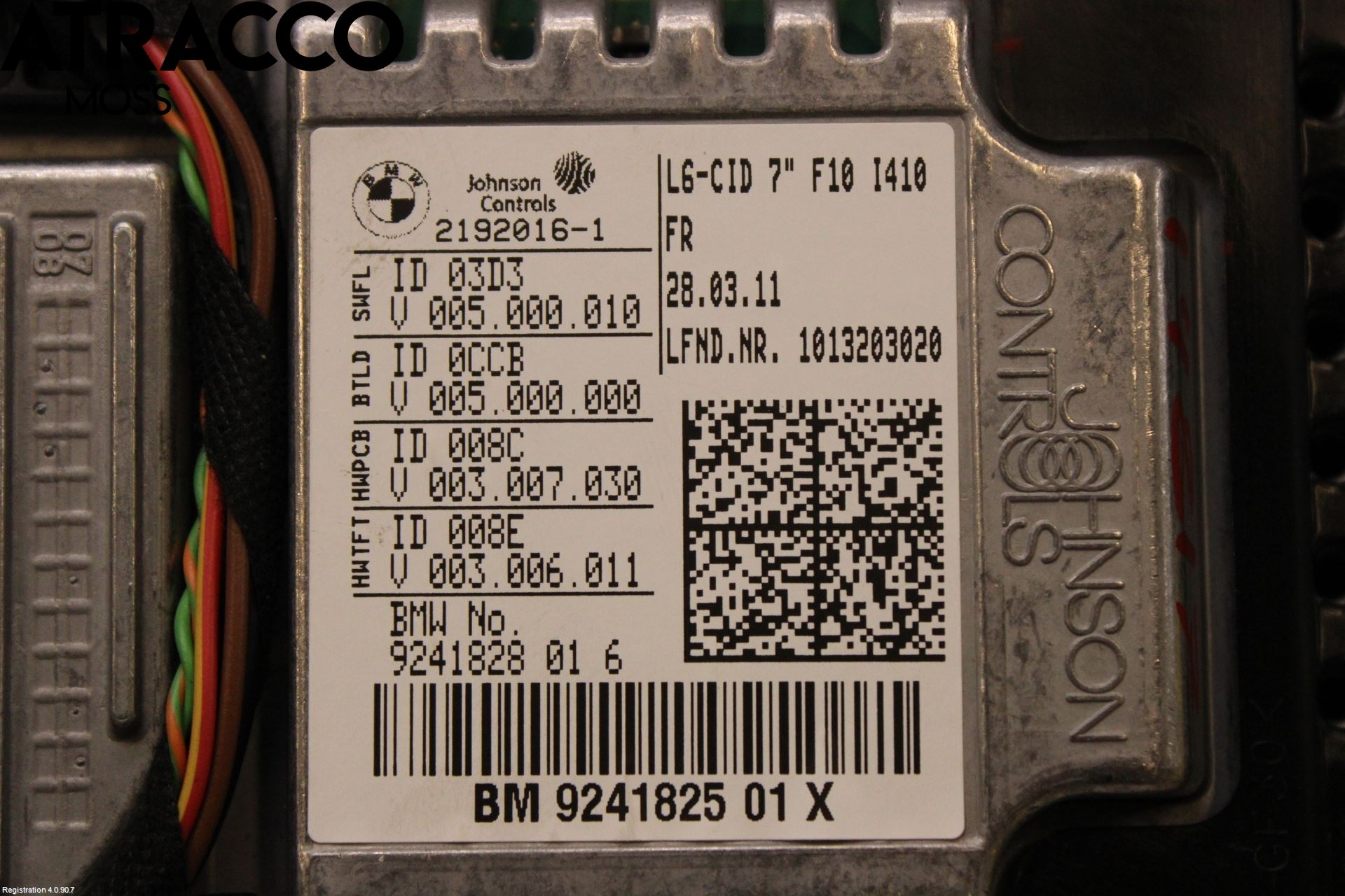 BMW 5 F10/F11/F18 09-17 Multifunktionsdisplay
