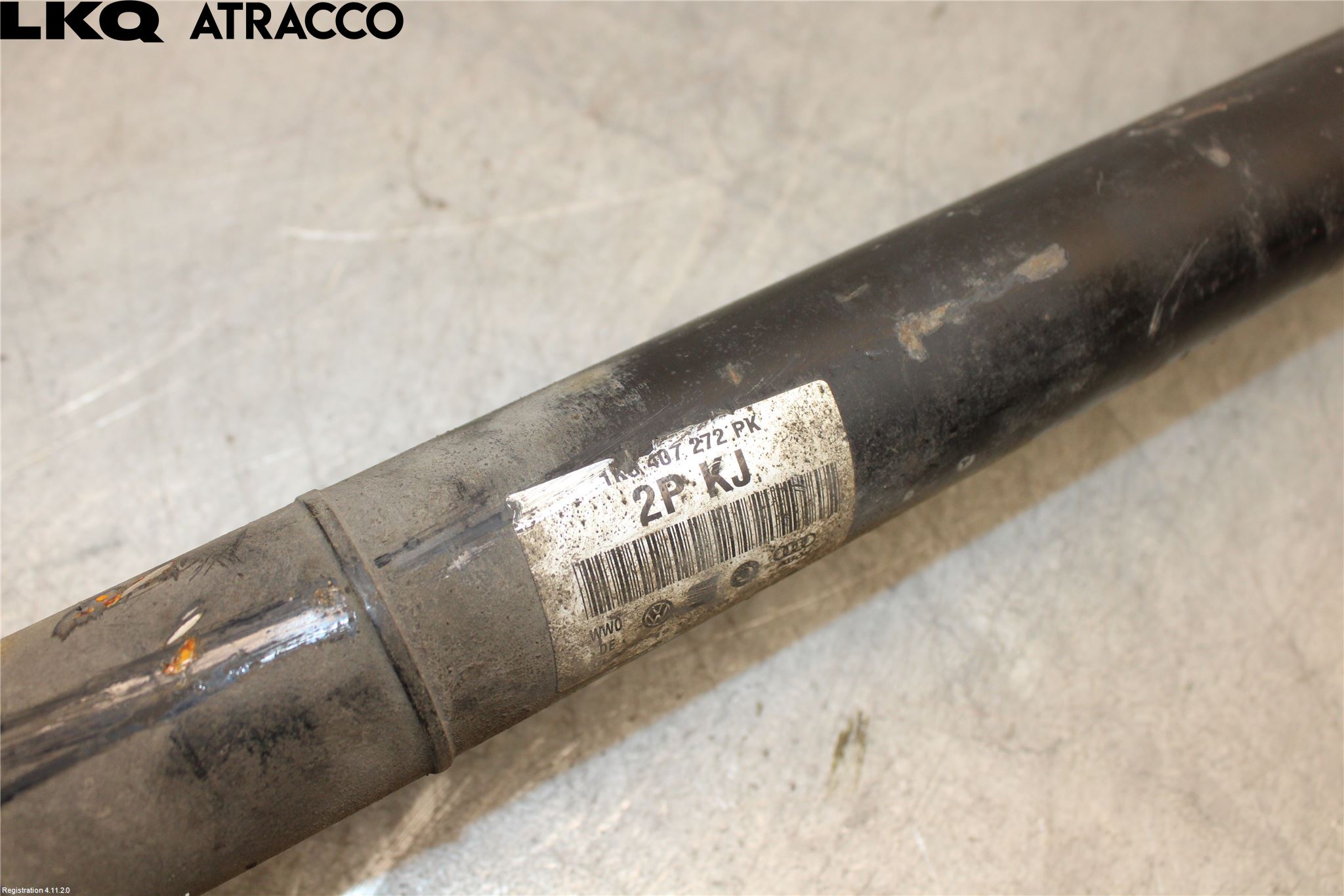 Volkswagen VW GOLF VI 09-13 Drivaxel Fram Höger