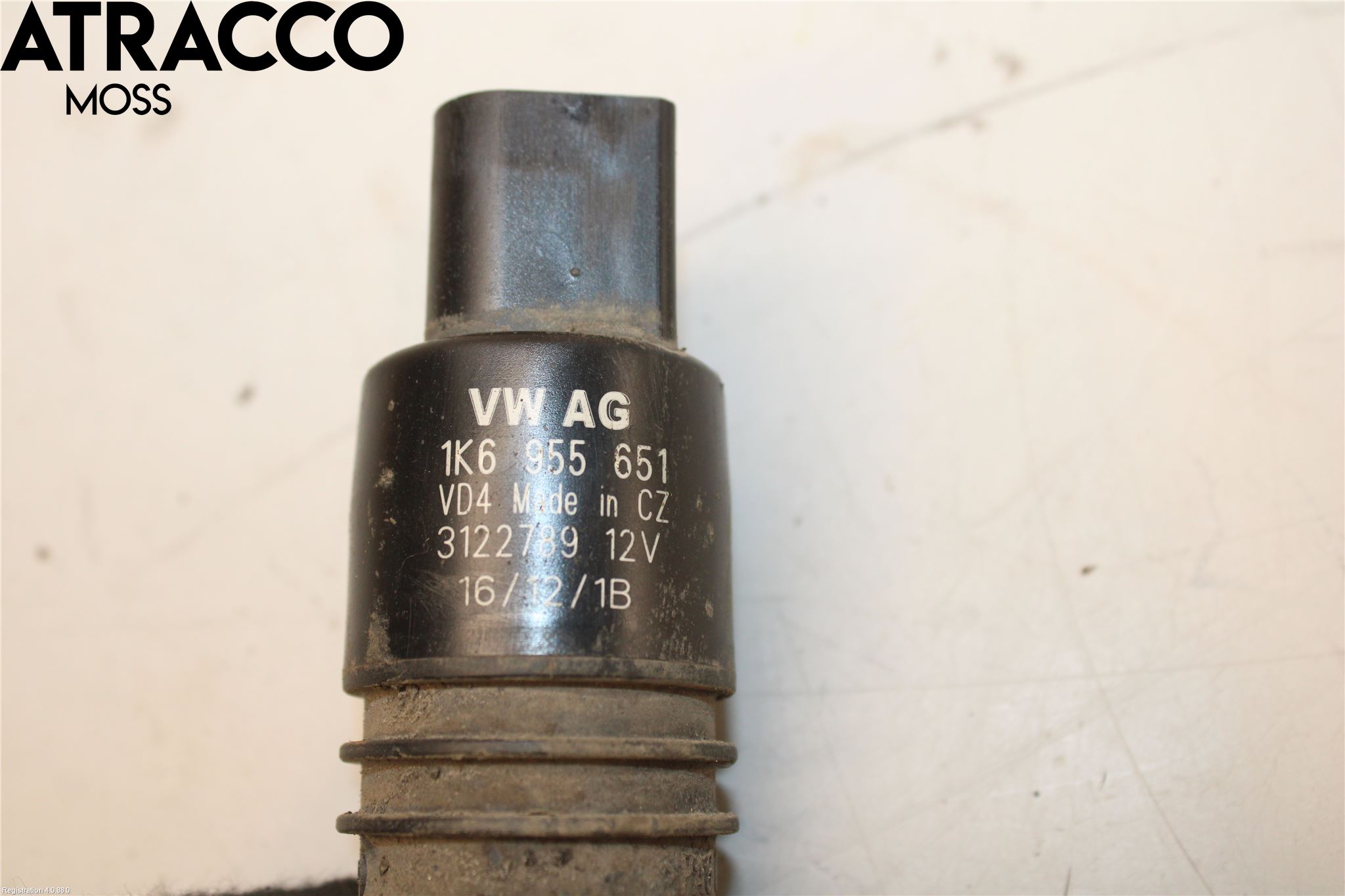 Volkswagen VW GOLF VI 09-13 Spolarpump Baklucka